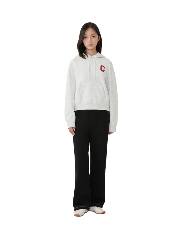 Covernat Худи C Logo Hoodie Heather Grey