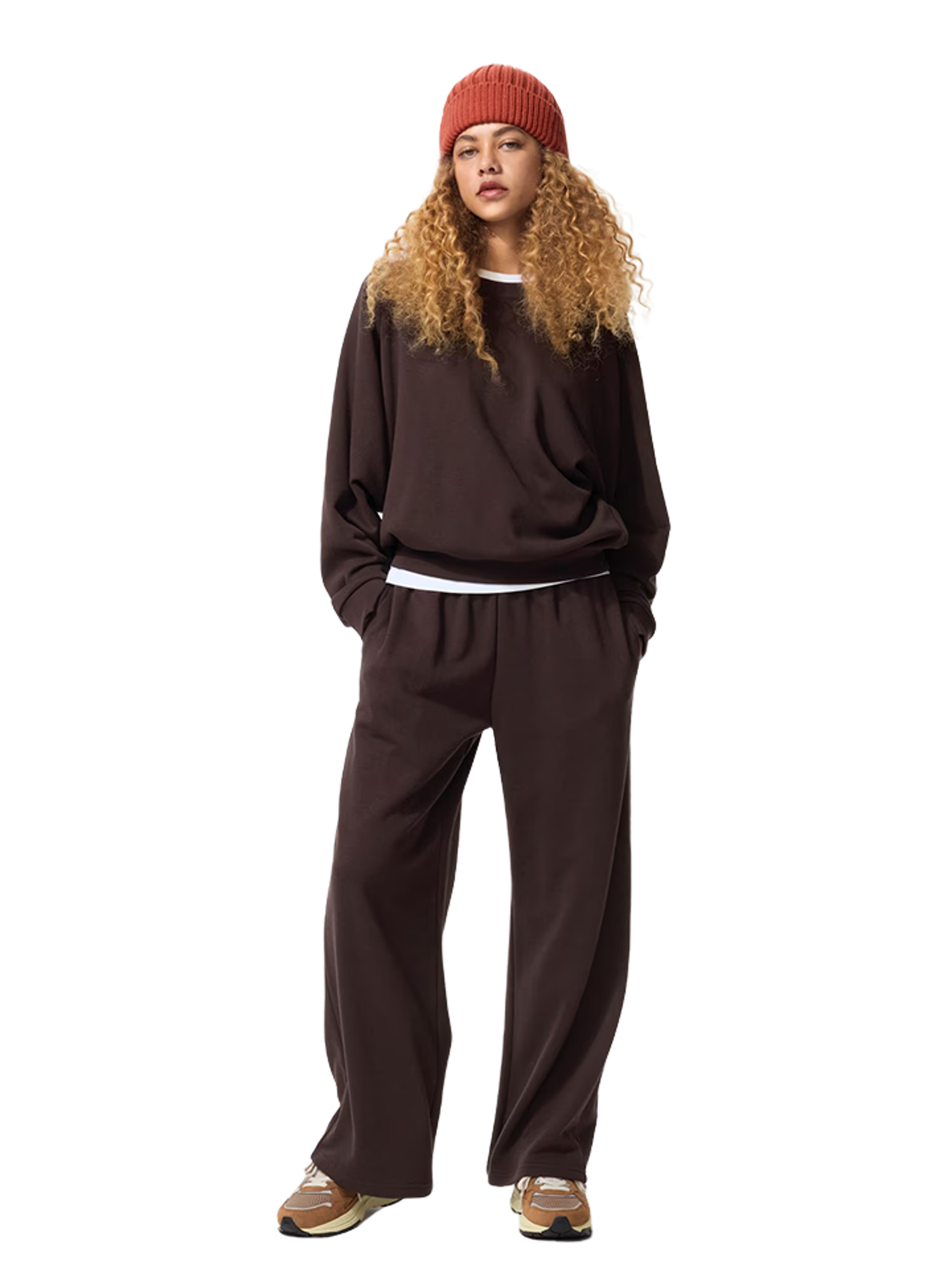 Uniqlo Широкие спортивные брюки