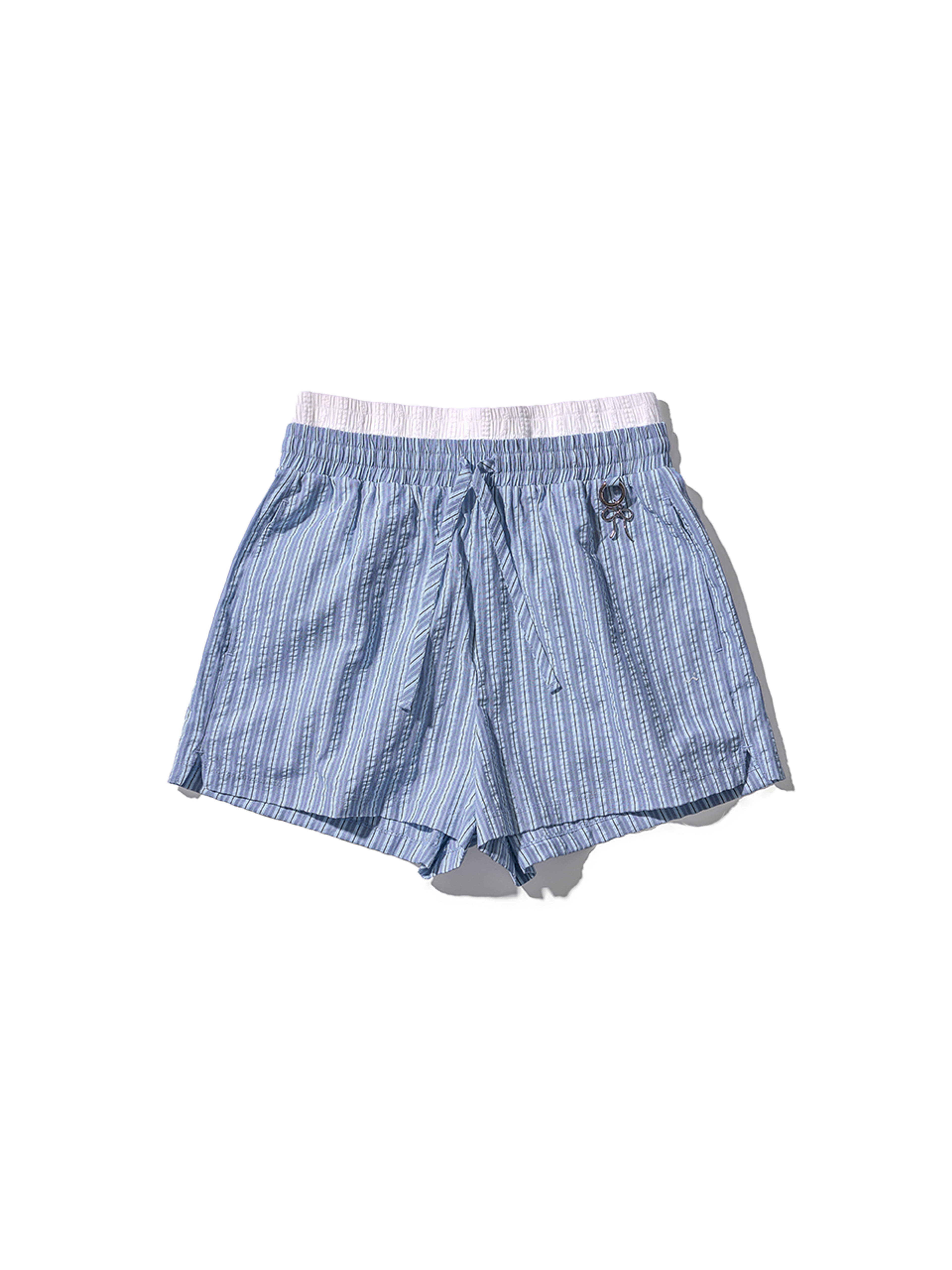 Poev Striped Layered Boxer Shorts