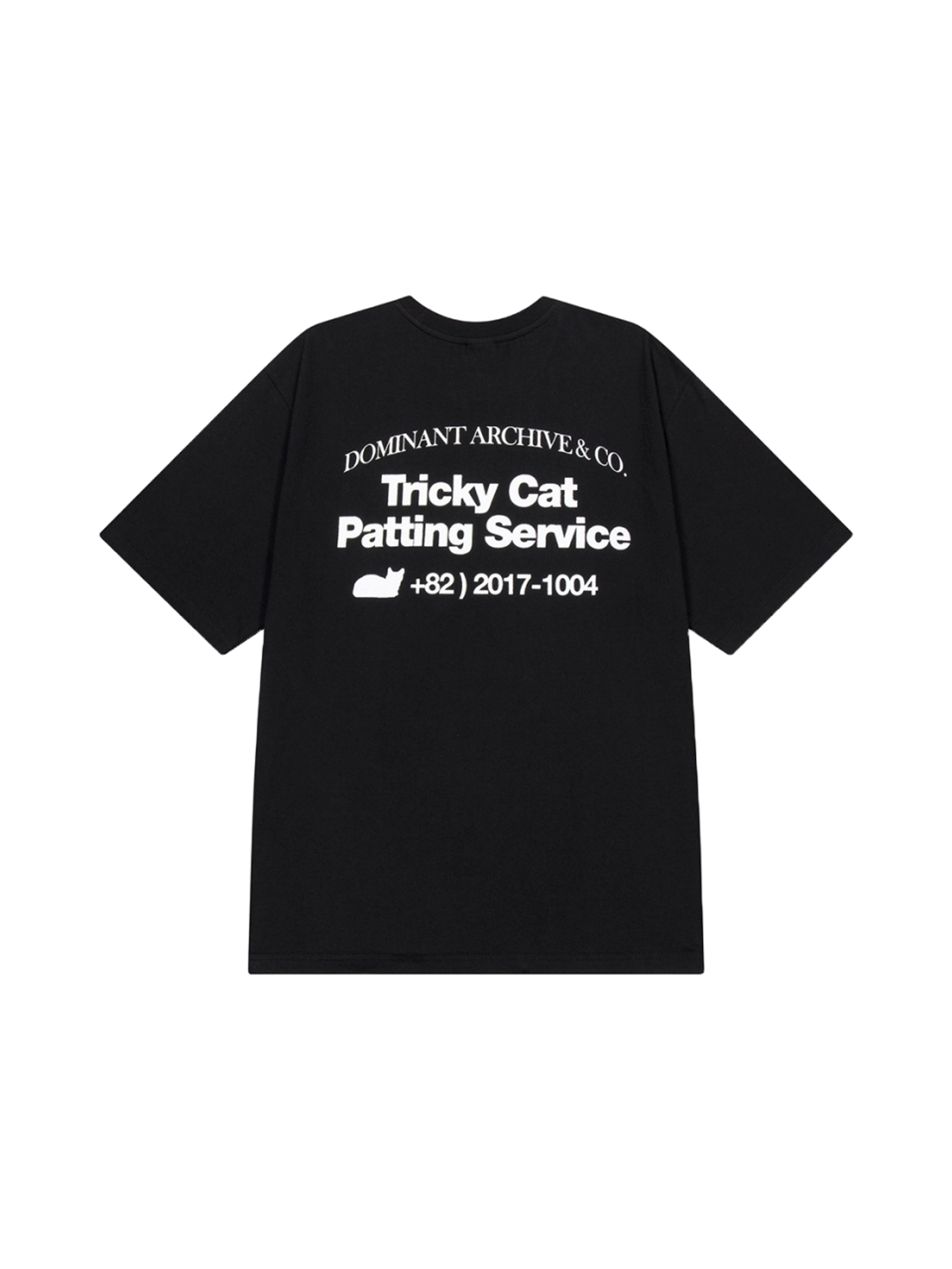 Dominant TRICKY CAT PATTING SERVIE T-SHIRT