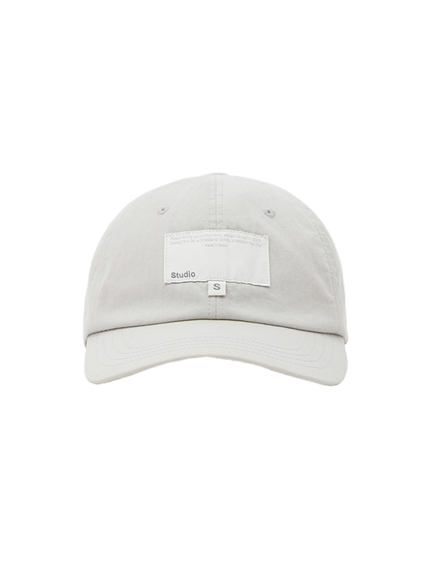 Undercontrol Studio BALL CAP / S LABEL / WASHED GREY