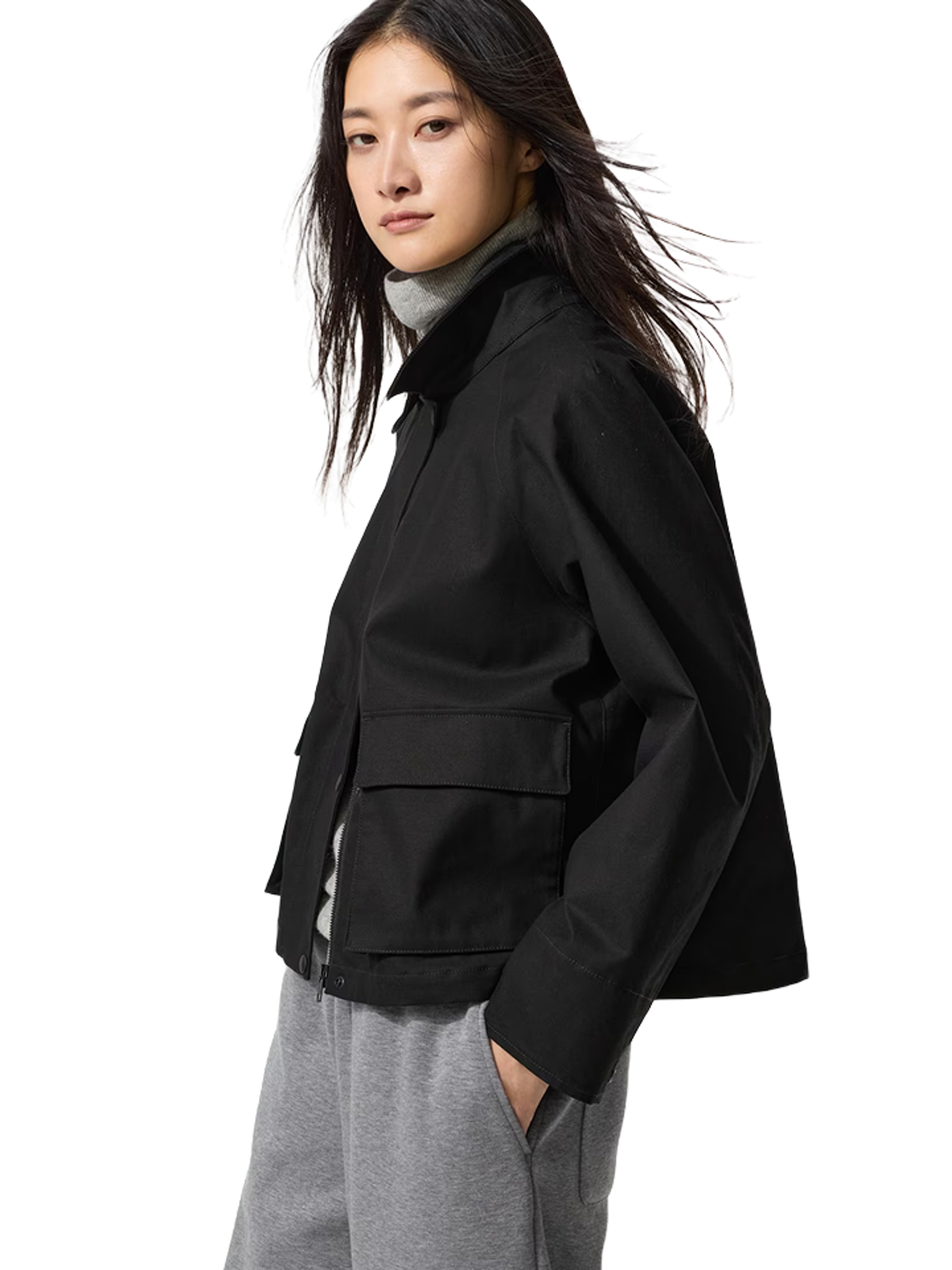 Uniqlo Короткая куртка Utility