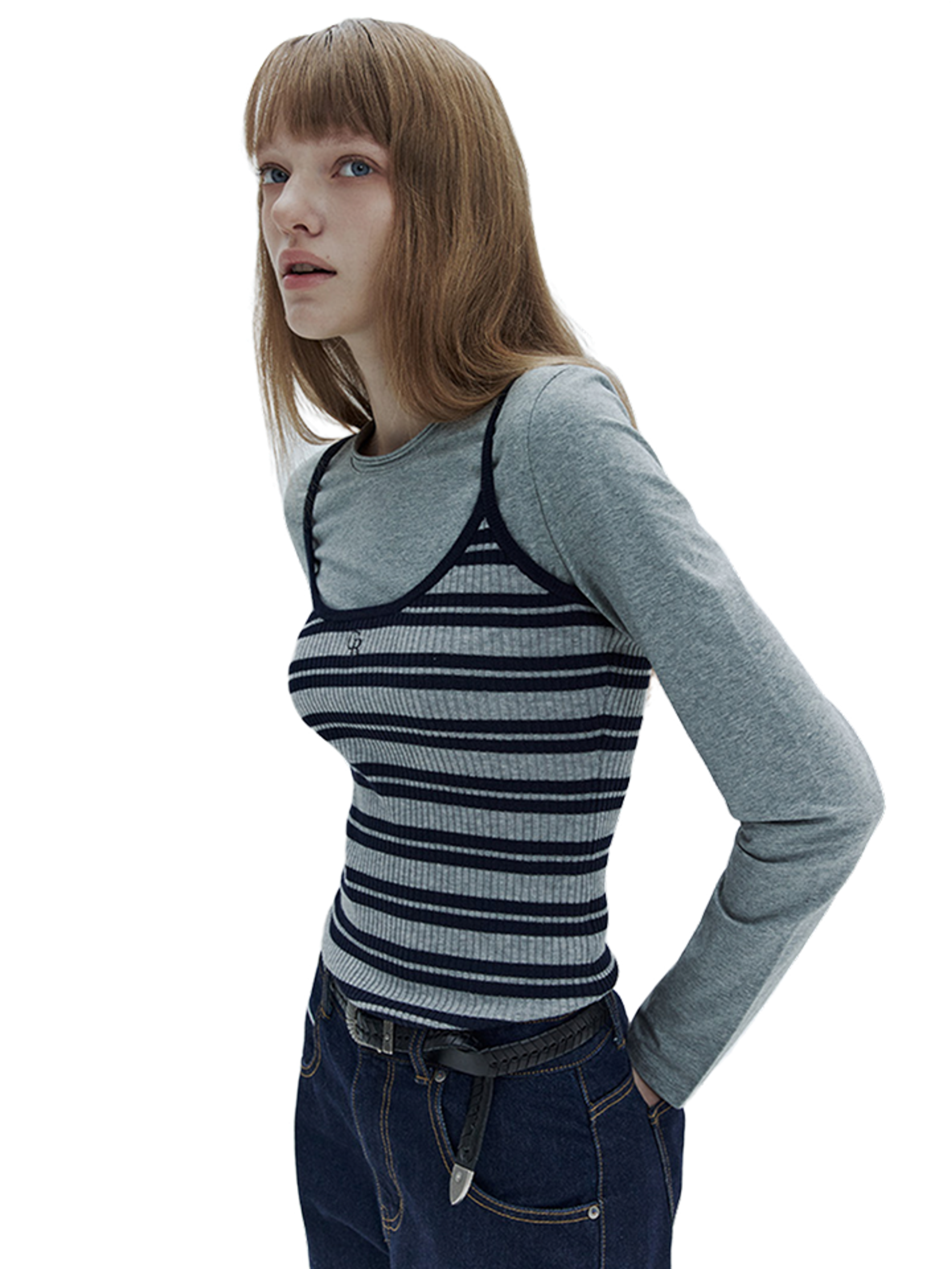 CITYBREEZE SYMBOL LOGO KNIT SLEEVELESS