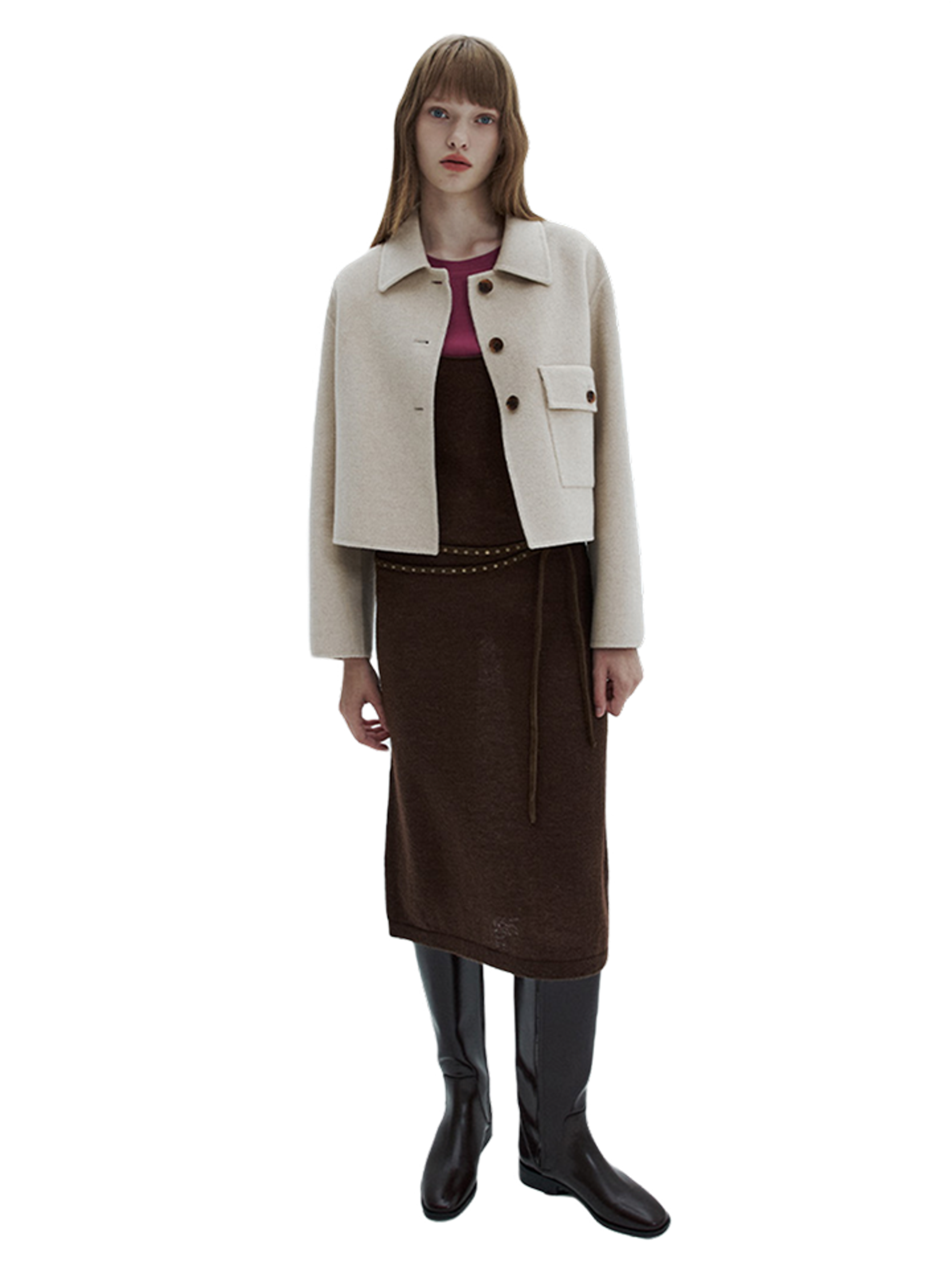 CITYBREEZE Платье ALPACA LAYERED