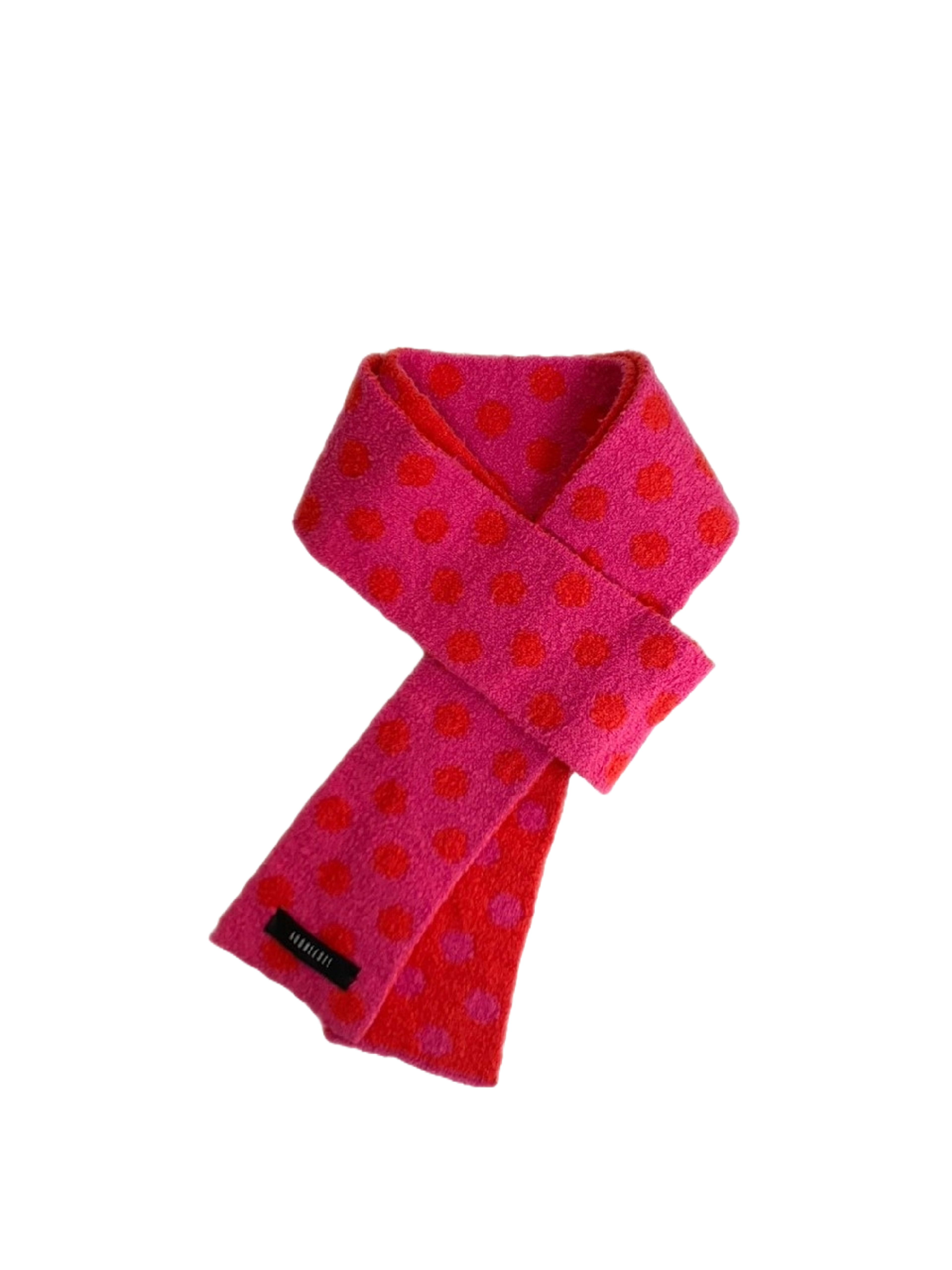 Kookeesee Dot Muffler (red/magenta)