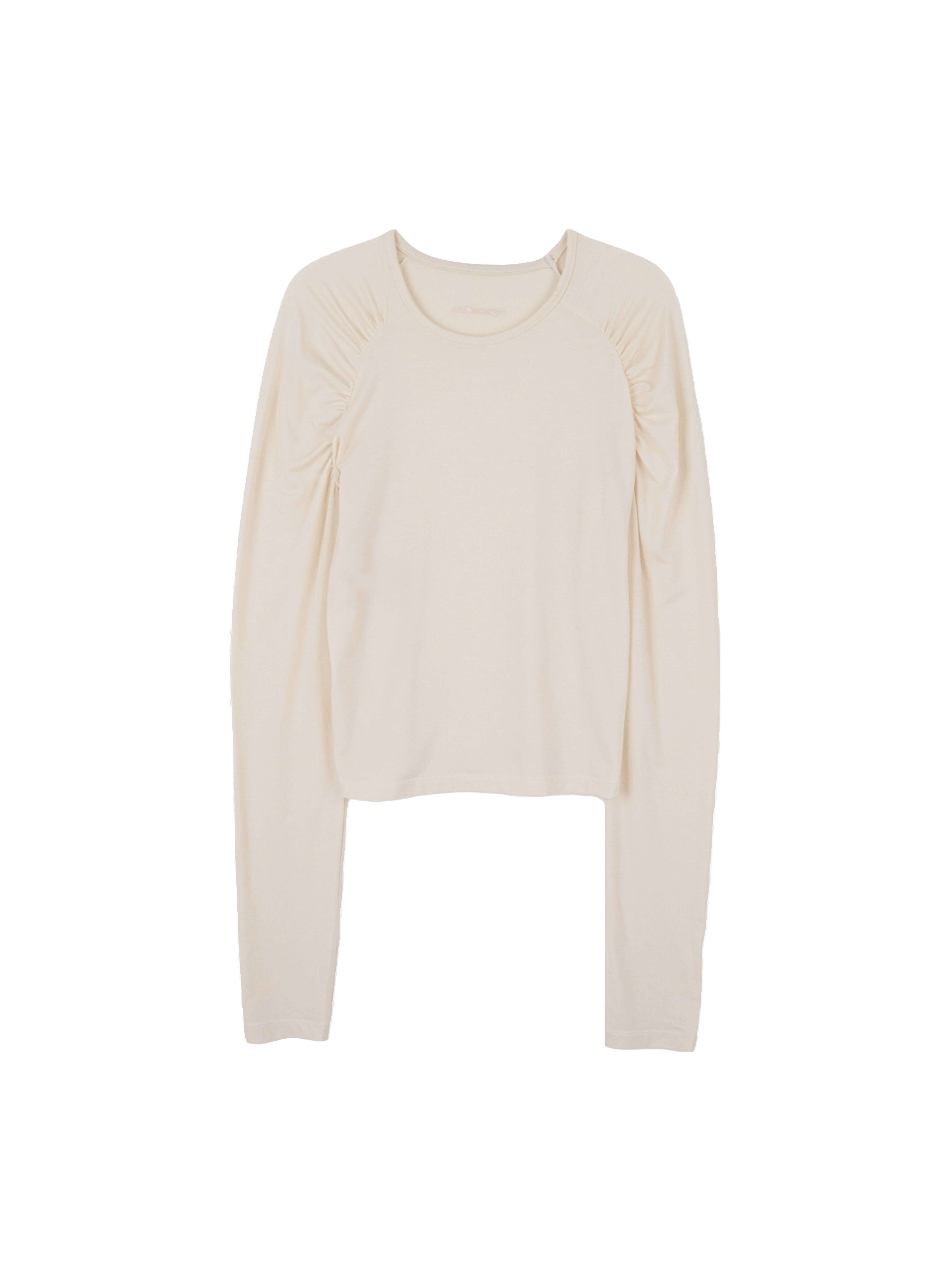 Highschool Disco Shirring Raglan Long Sleeve