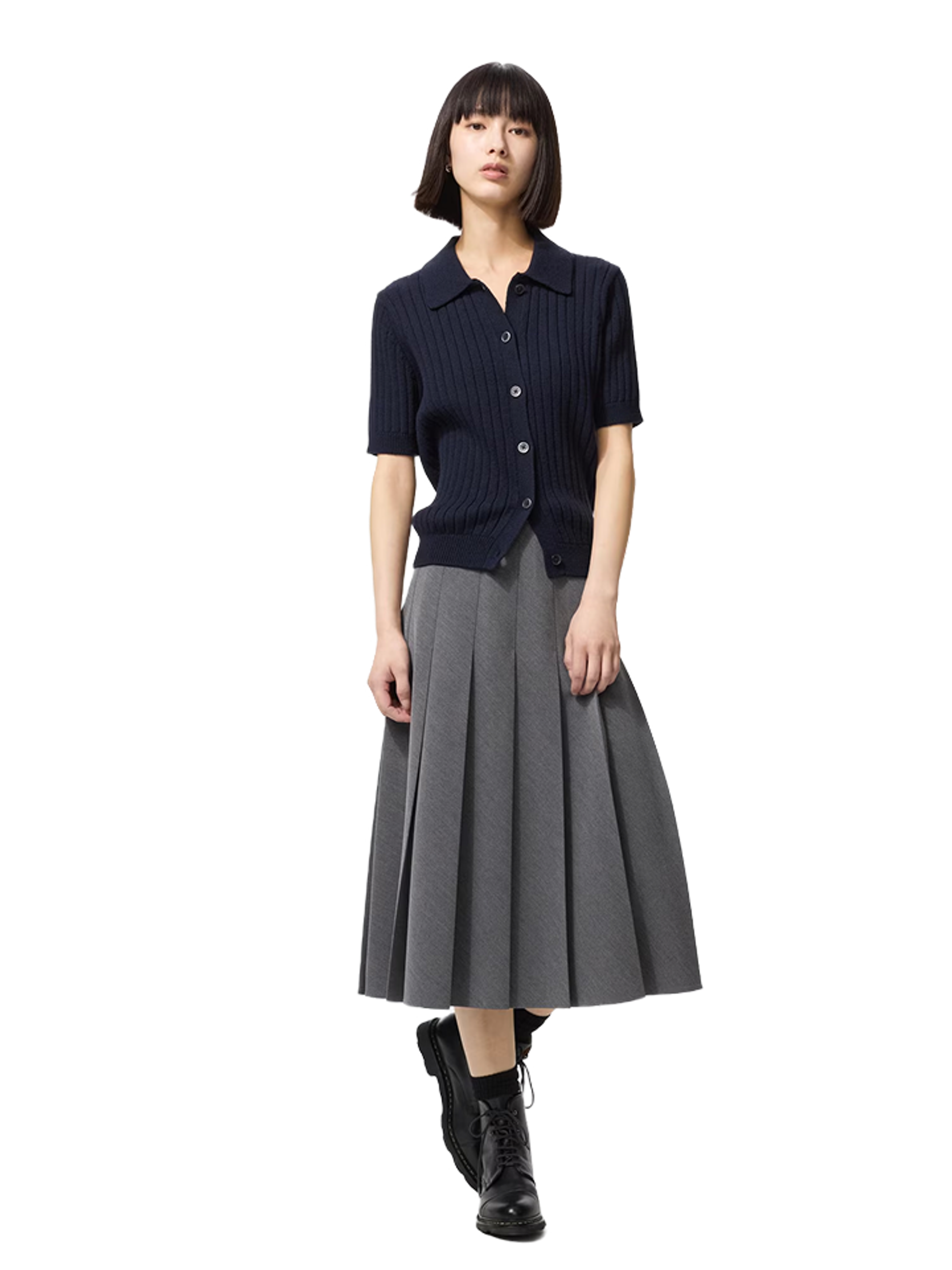 Uniqlo Широкая юбка Midi