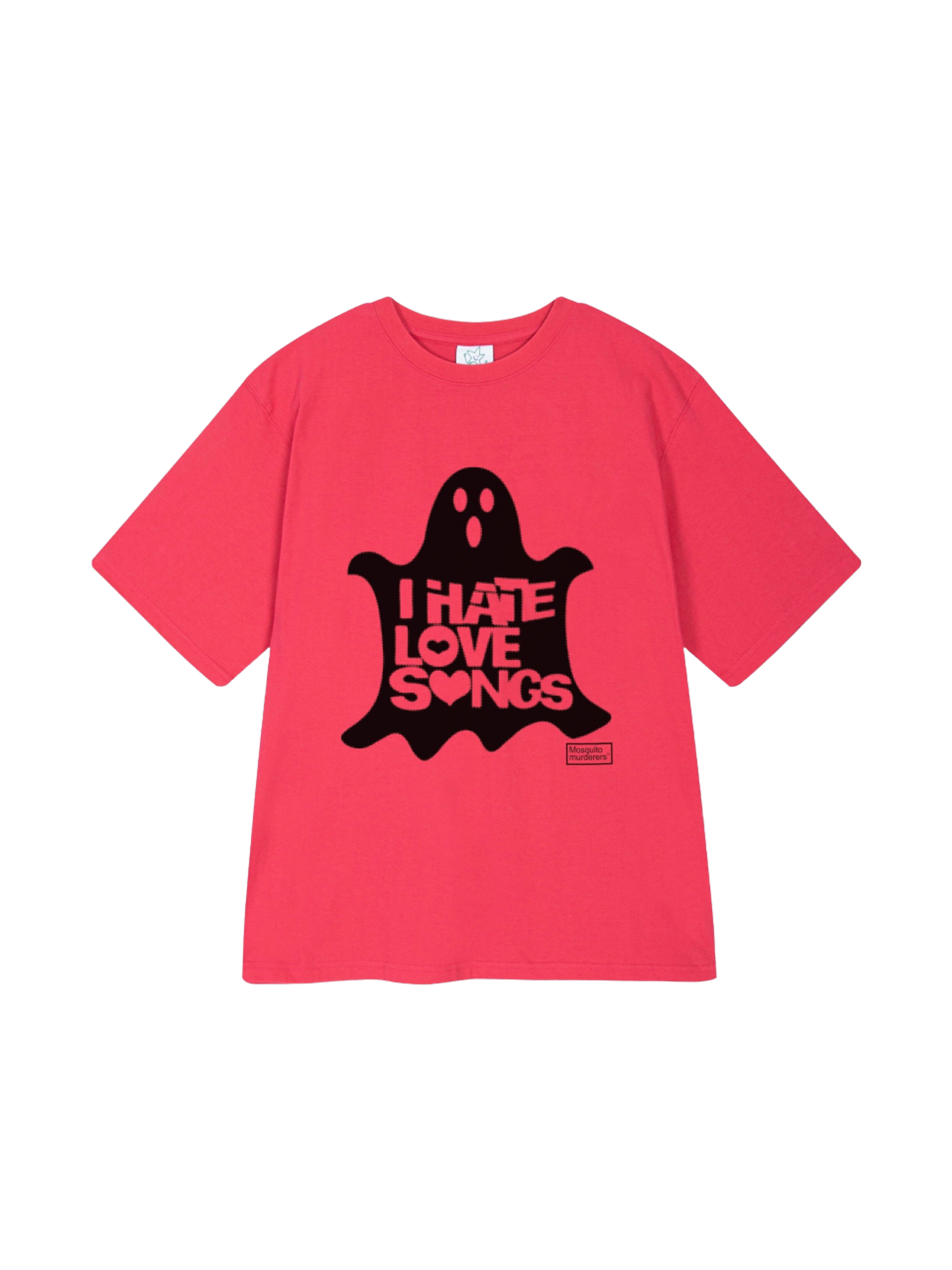 Mosquito Murderers I HATE LOVE SONGS T-SHIRTS (Pink)