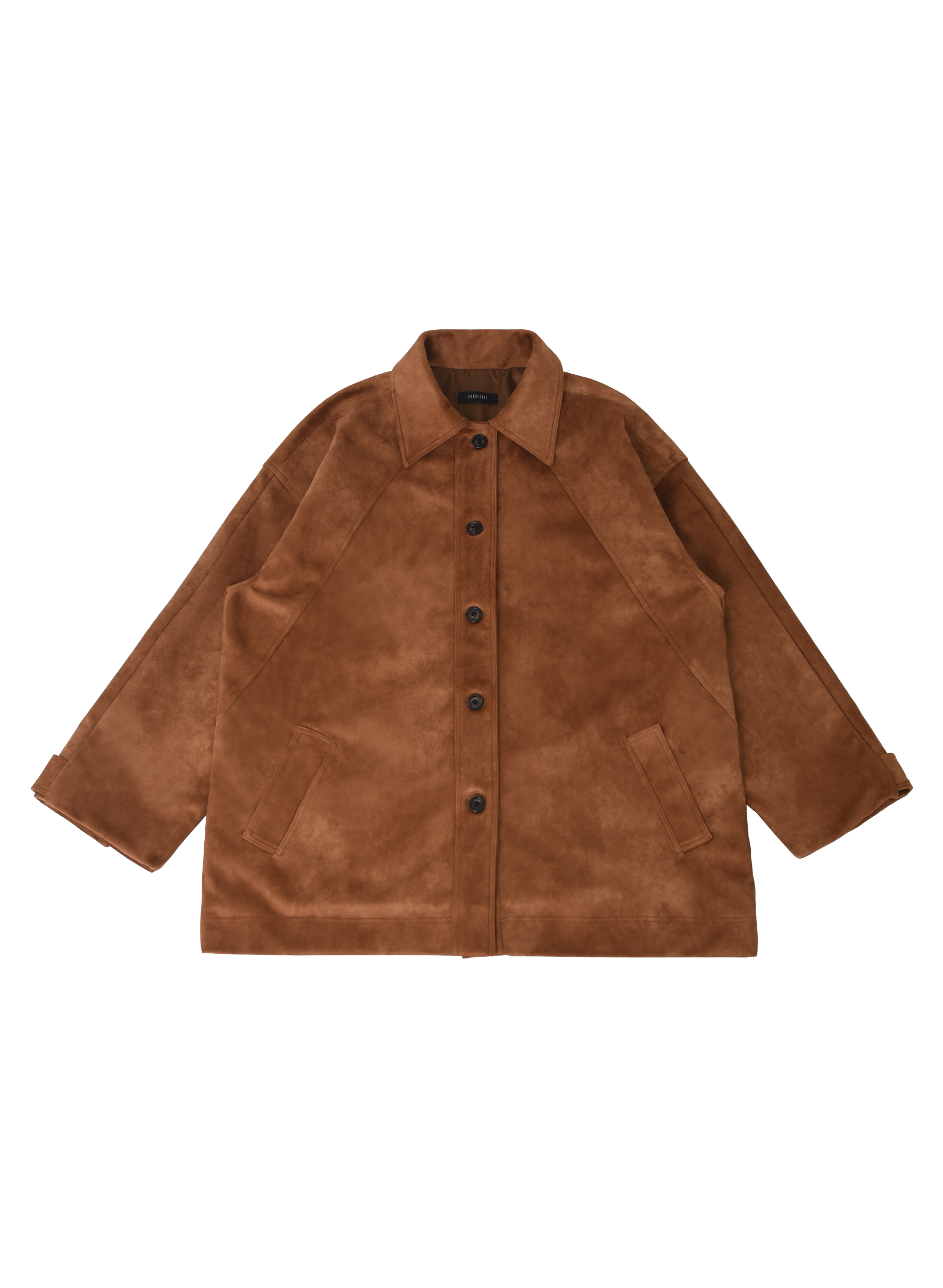 Kookeesee KOOKEESEE Vegan suede Jacket(camel)