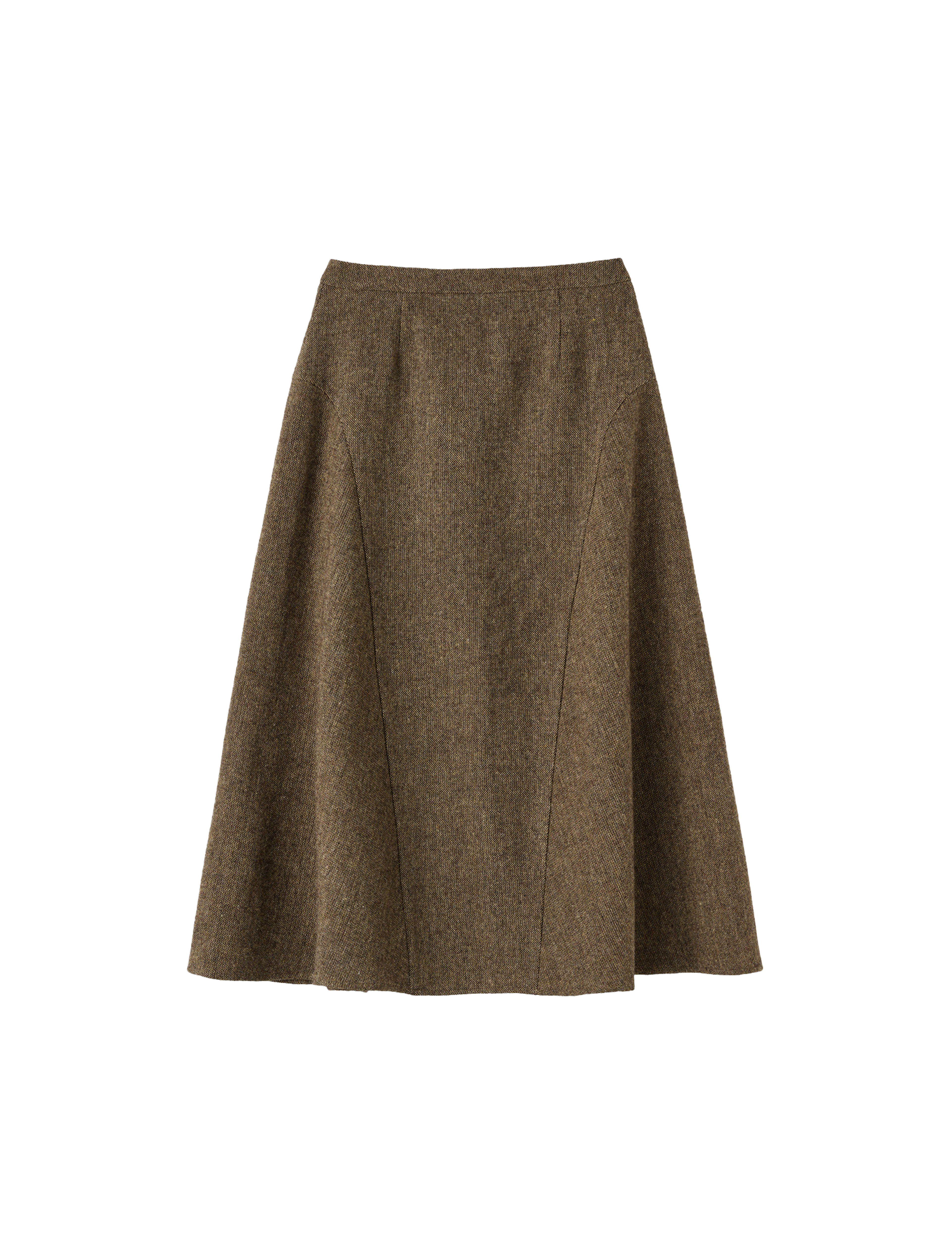 GENERAL IDEA Юбка wool flare long