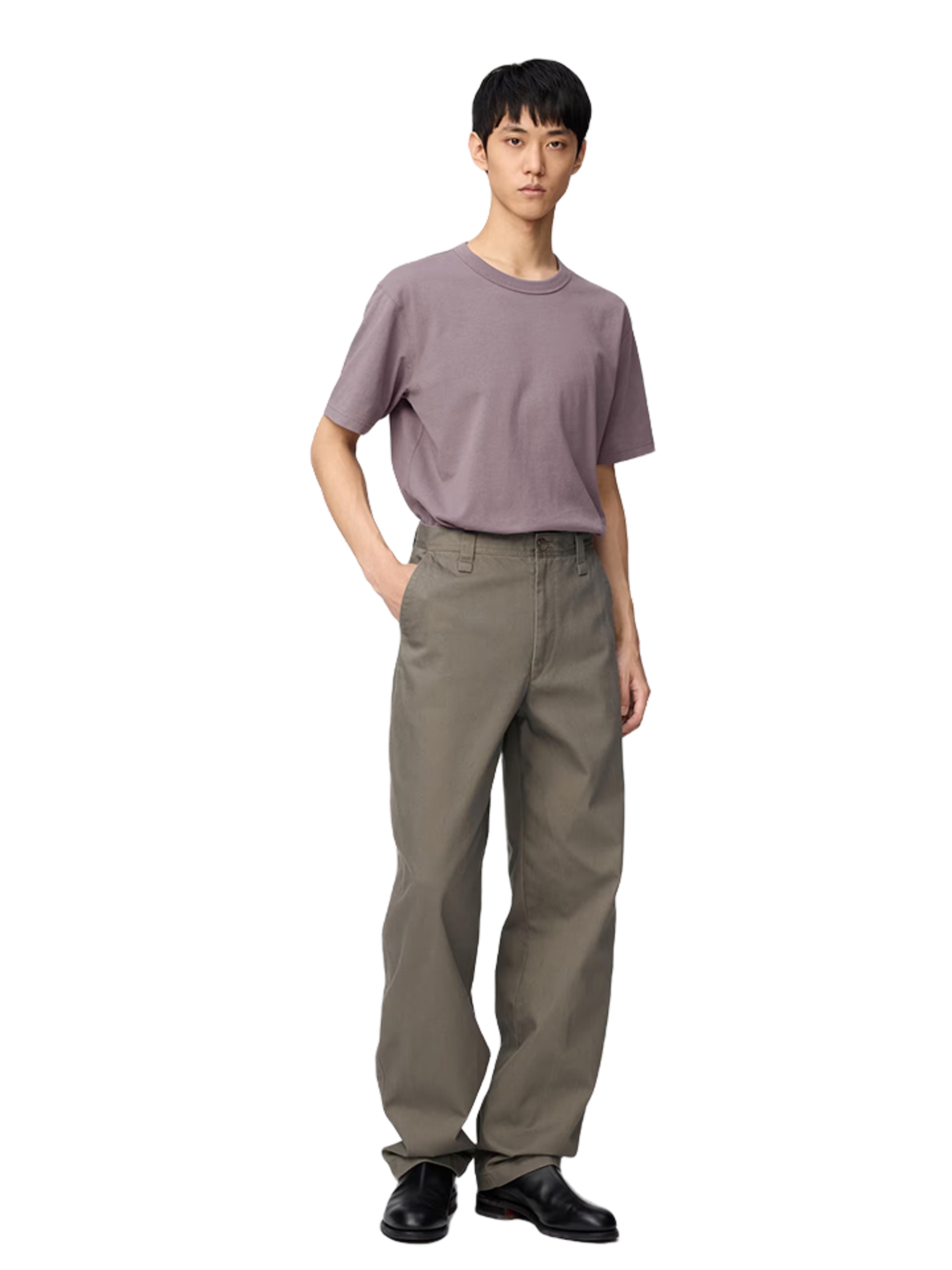 Uniqlo Брюки Wide fit chino Tall