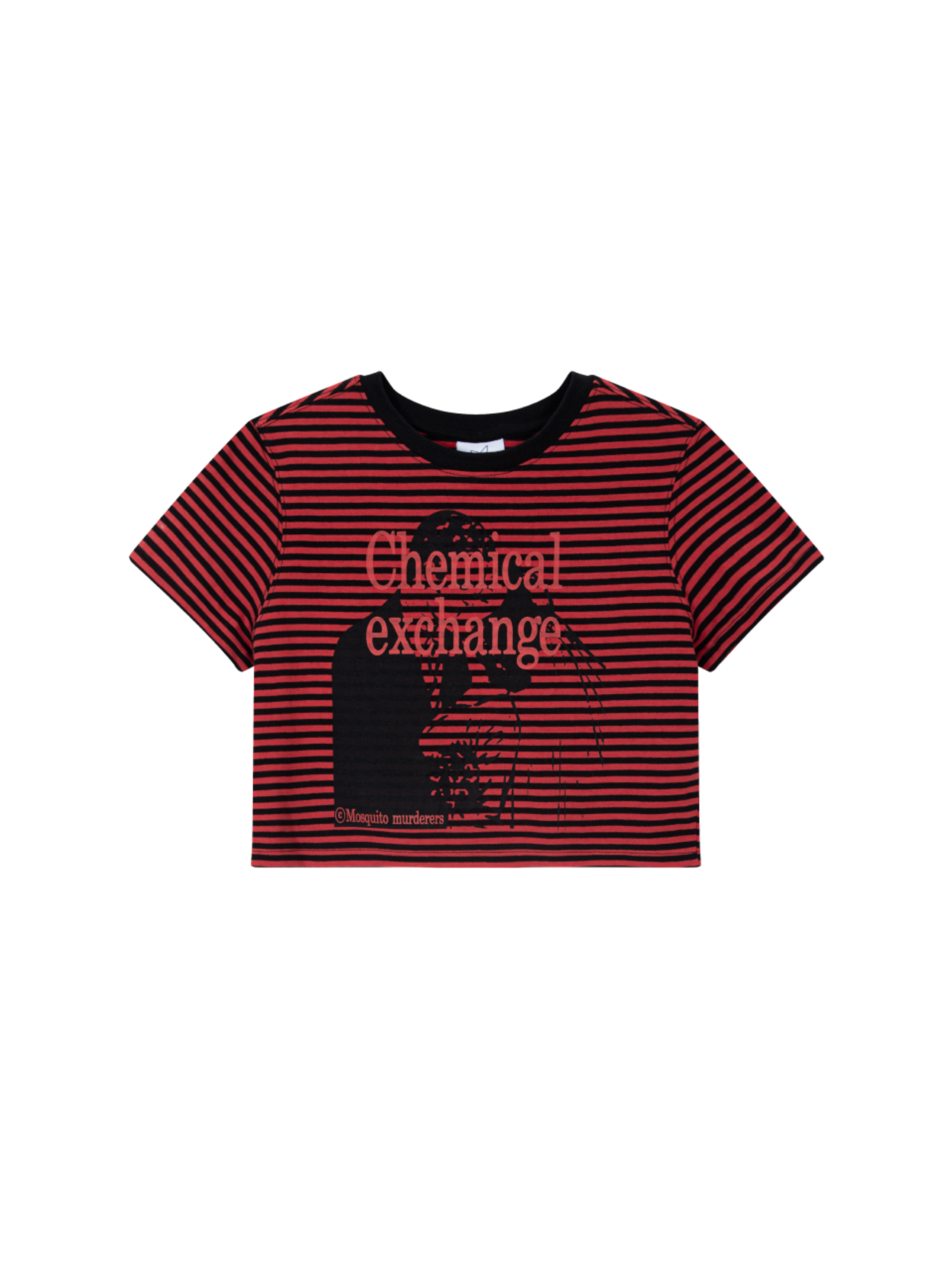 Mosquito Murderers Chemical exchange CROP TOP (Red/Black)