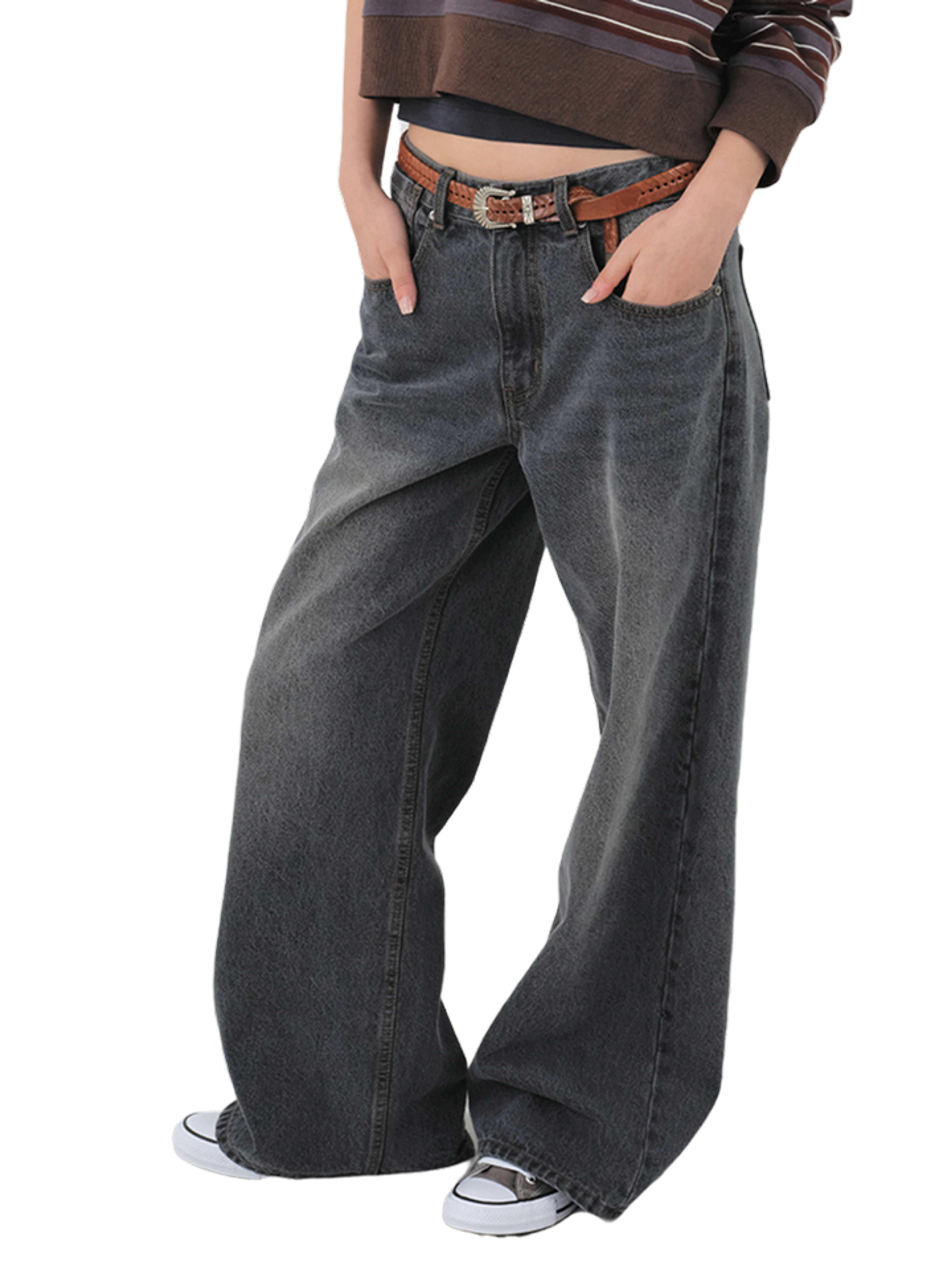 CITYBREEZE Джинсы WASHED WIDE