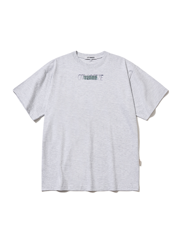 Citybreeze Футболка с коротким рукавом и эффектом выцветания «City Fade»