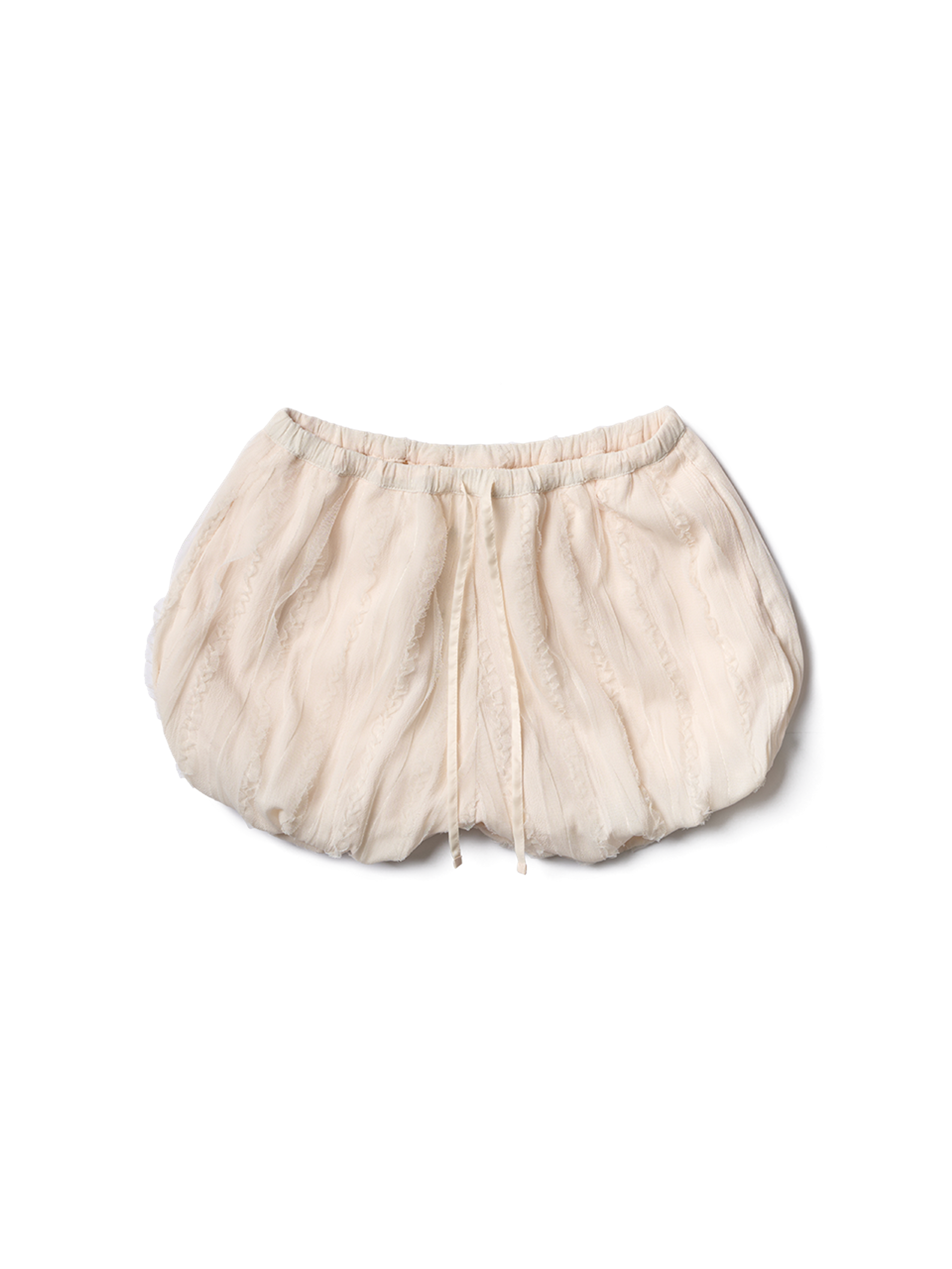 Poev Textured Balloon Shorts
