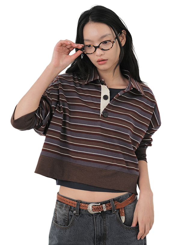 Citybreeze Свитшот MULTI STRIPE RUGBY