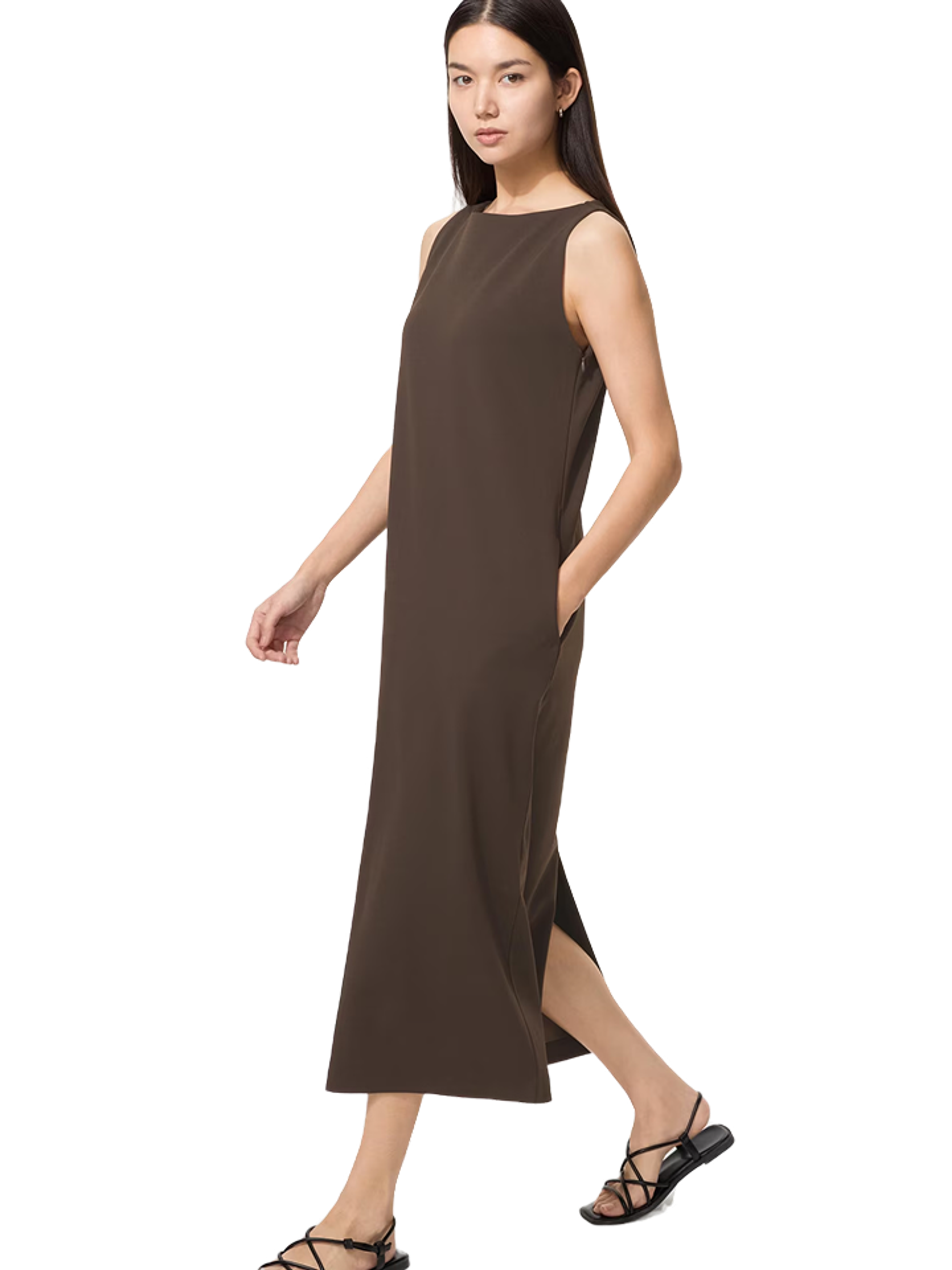 Uniqlo Платье Crepe jersey