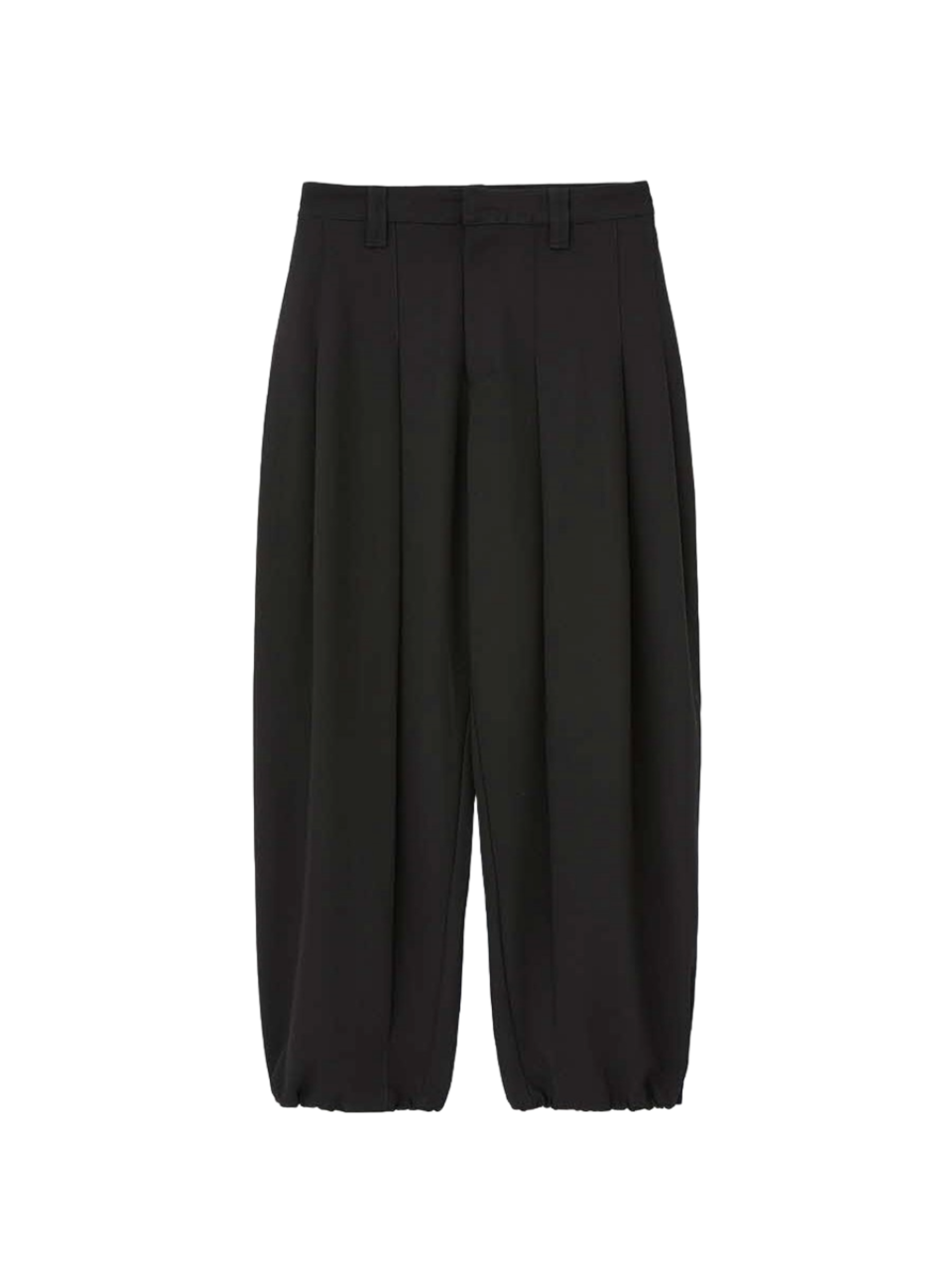 DNSR Multipleated wide slacks black