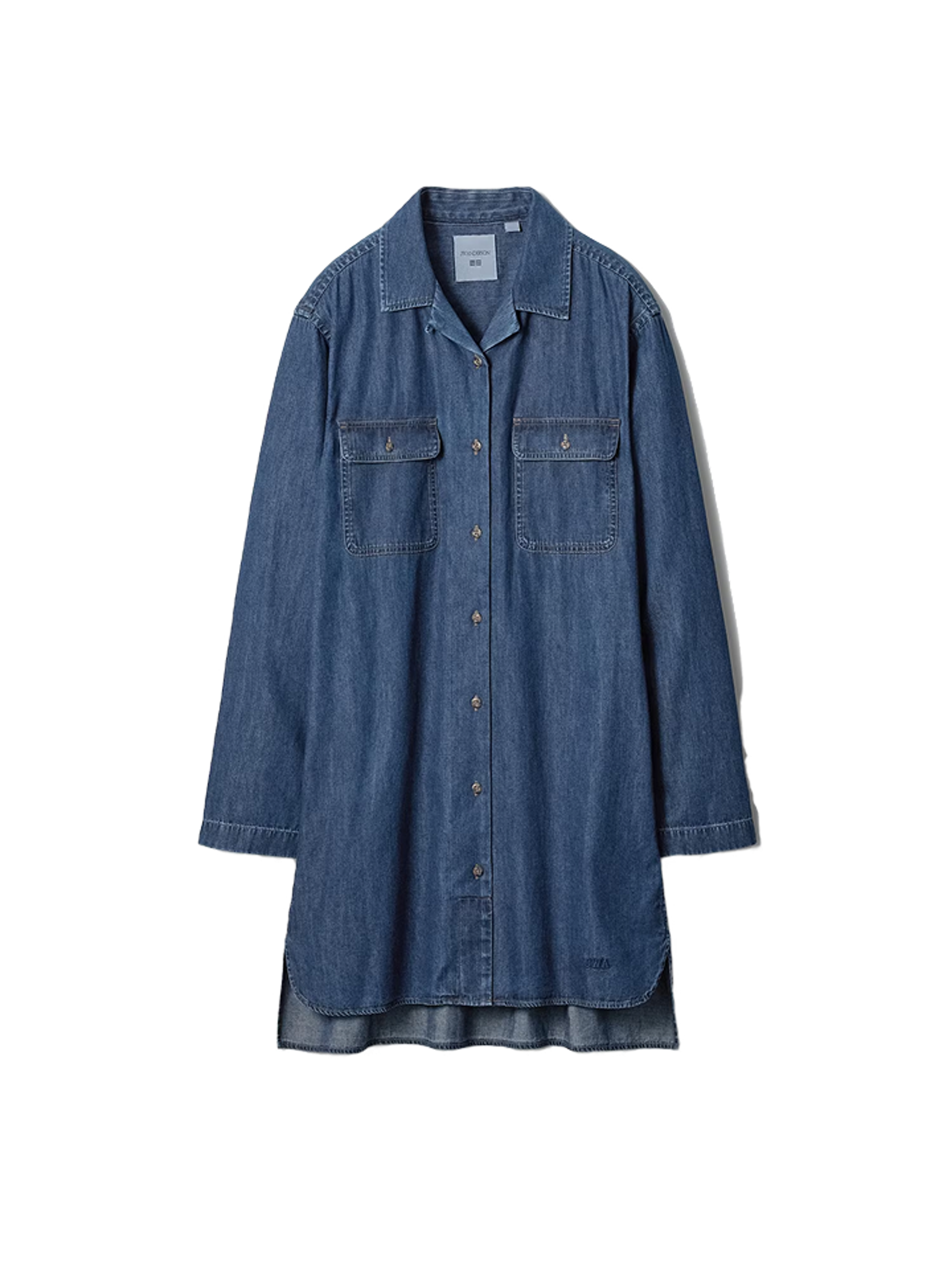Uniqlo Джинсовое платье-рубашка