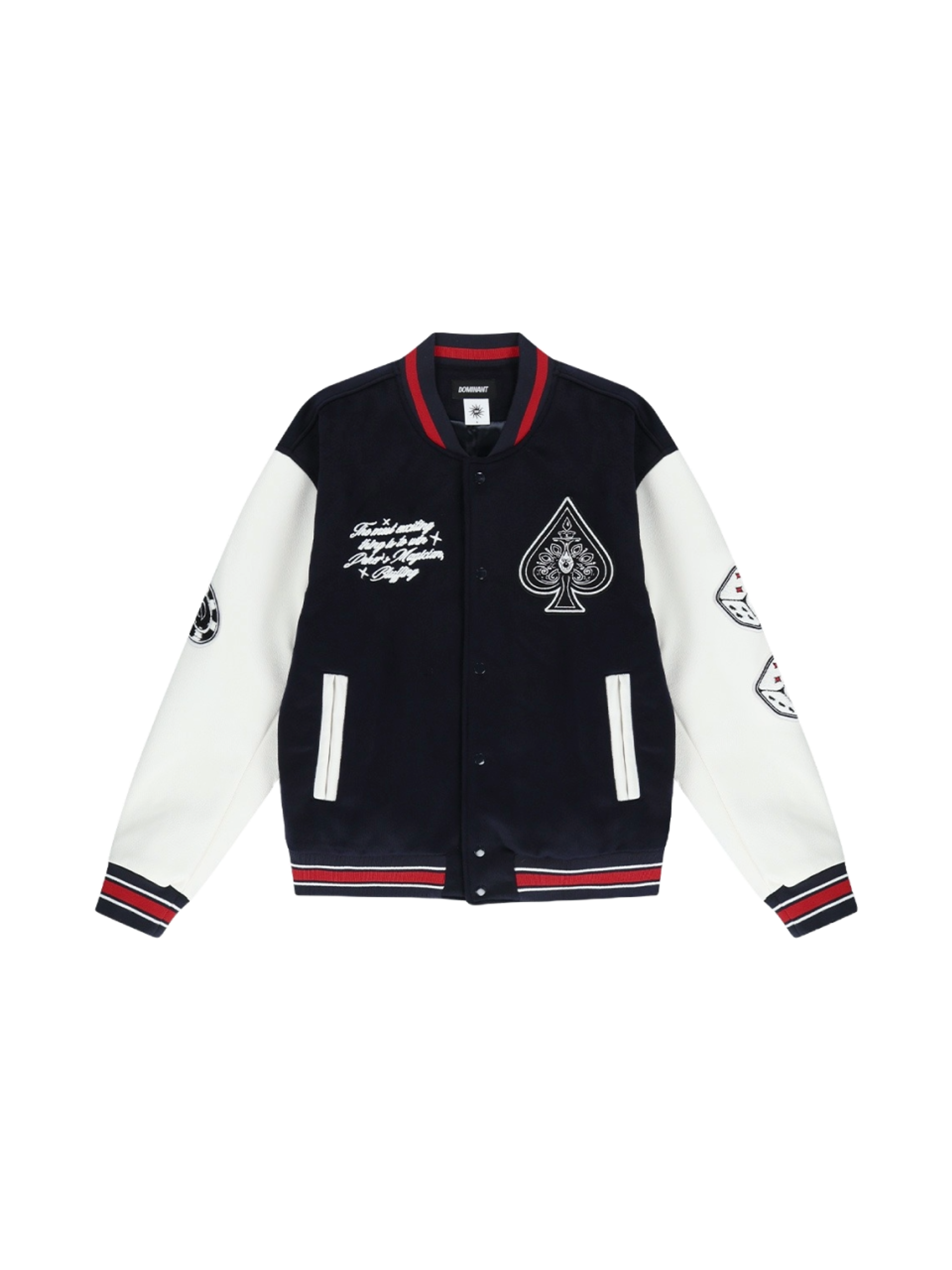 Dominant LASVEGAS Varsity Jacket NAVY