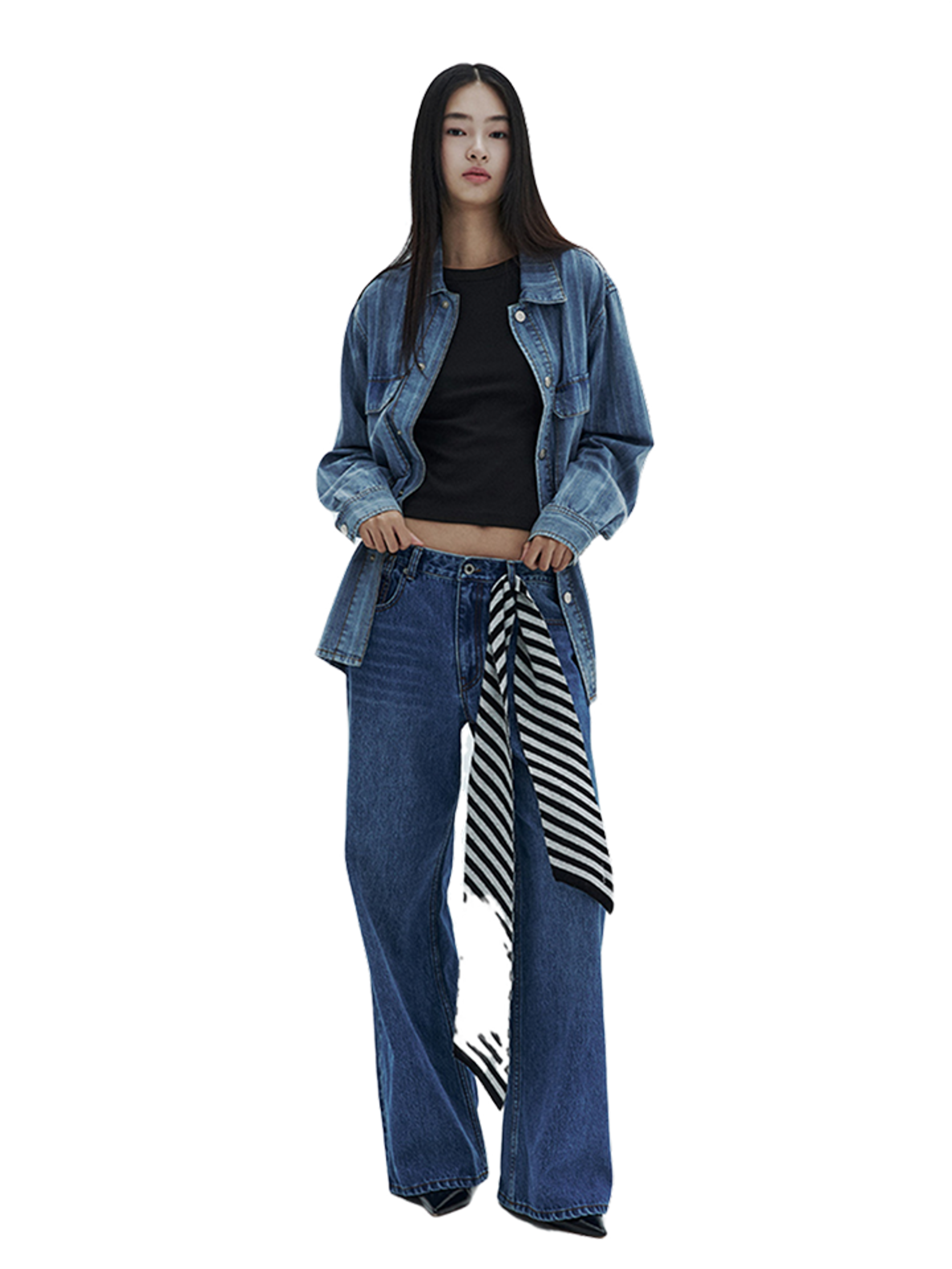 CITYBREEZE Рубашка LOW STRIPE