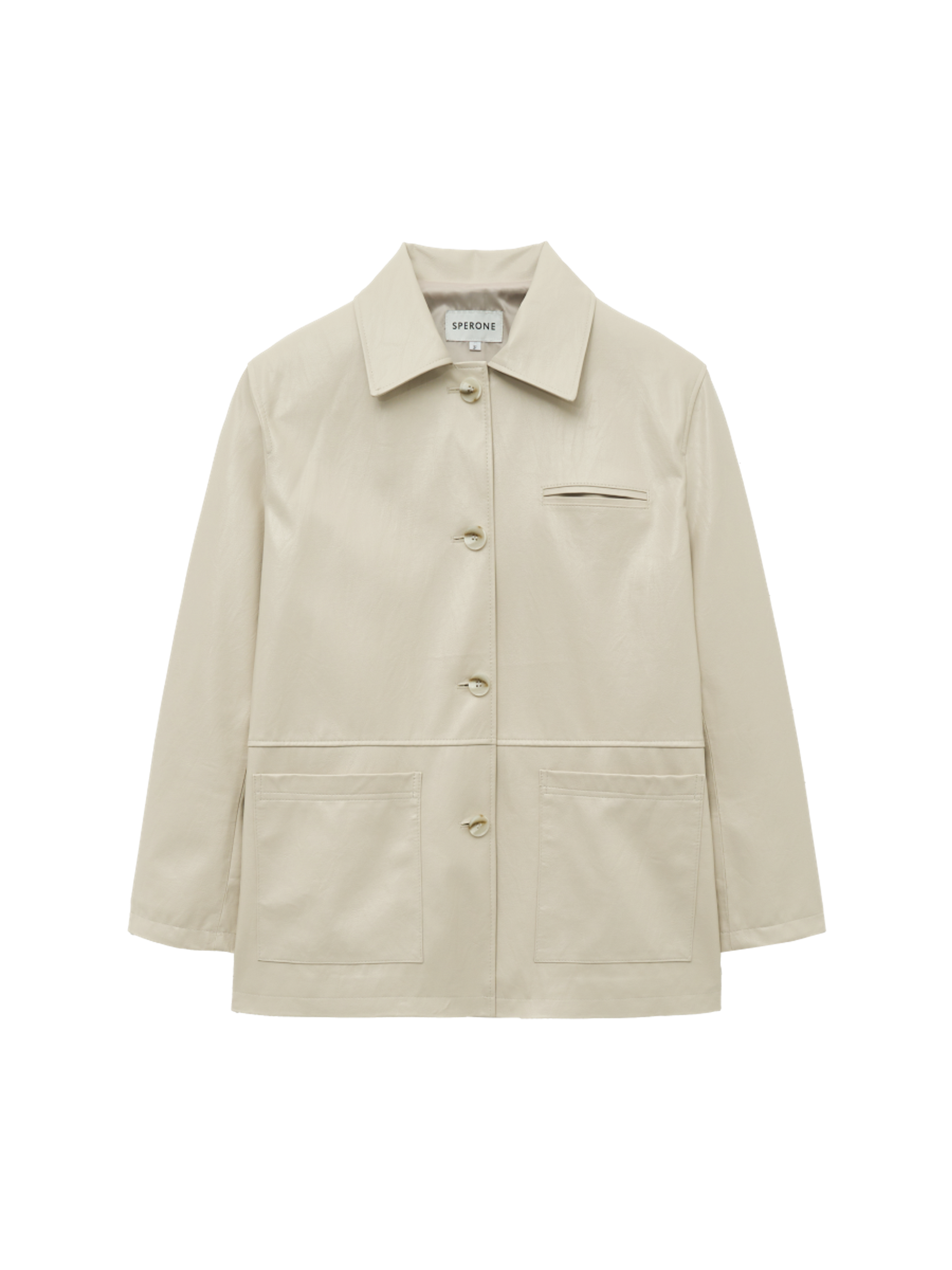 Sperone Кожаная куртка Classic Pocket