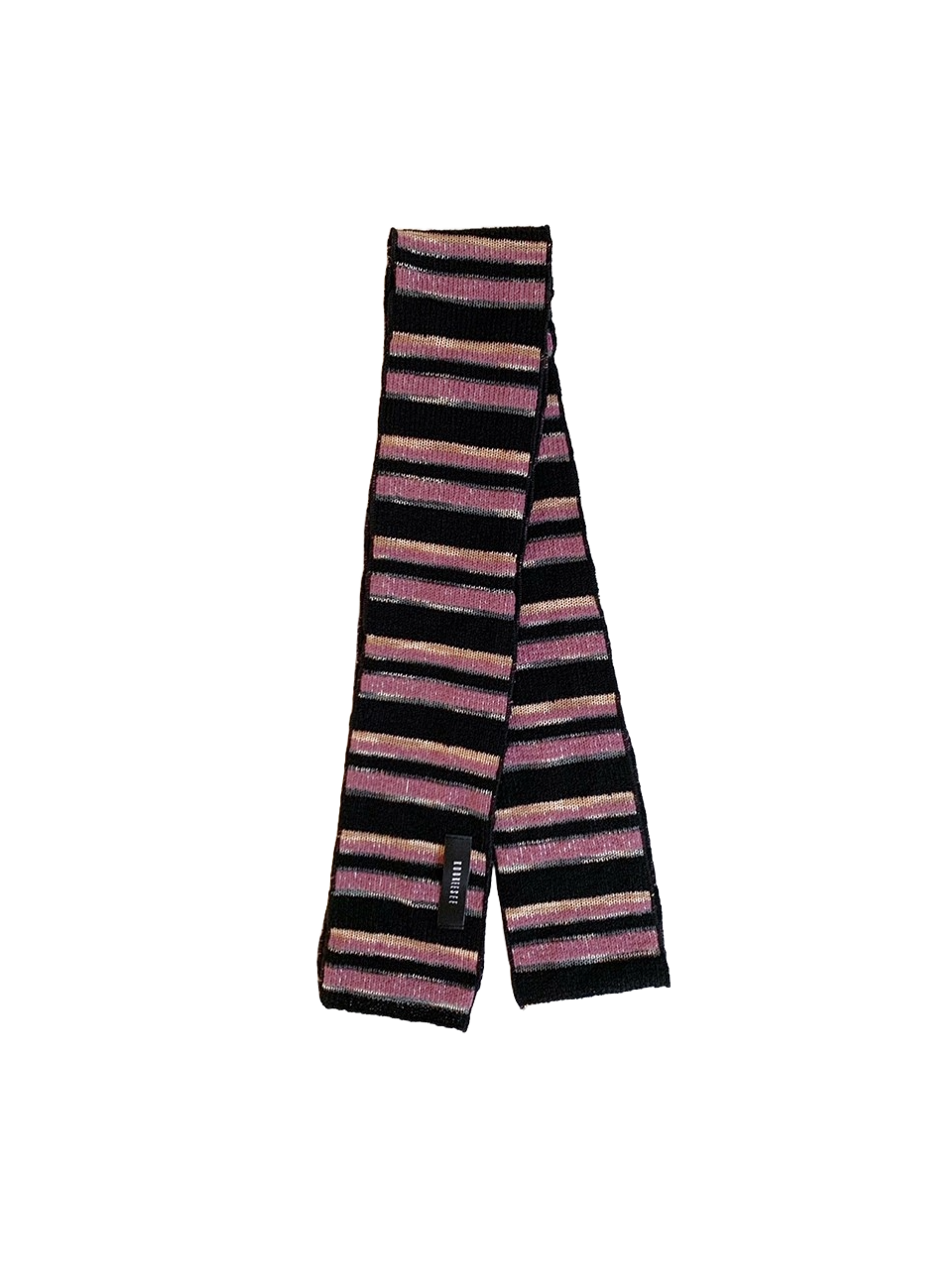 Kookeesee Vintage Stripe Knit Muffler