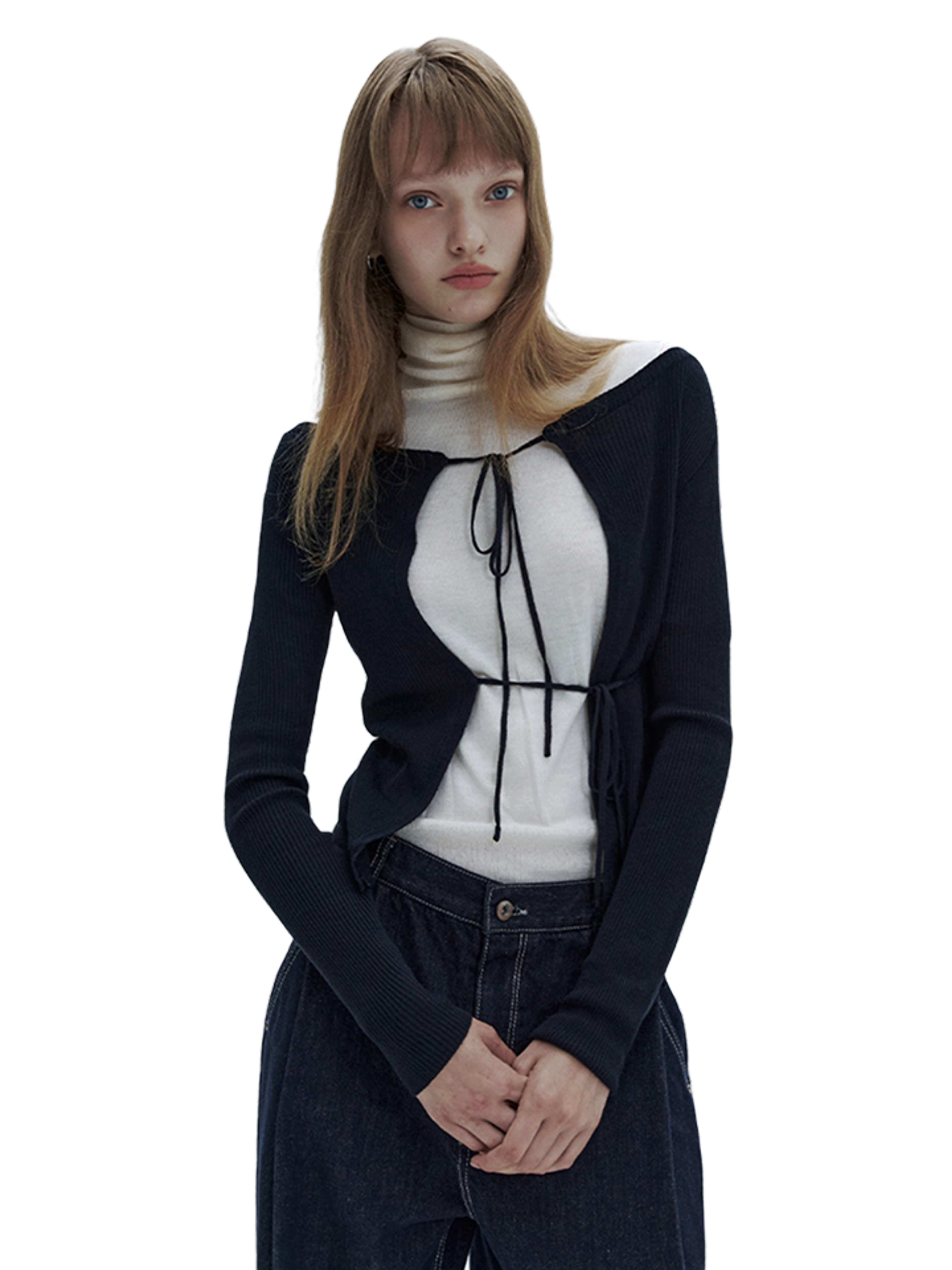 Citybreeze Кардиган KNIT LACE-UP