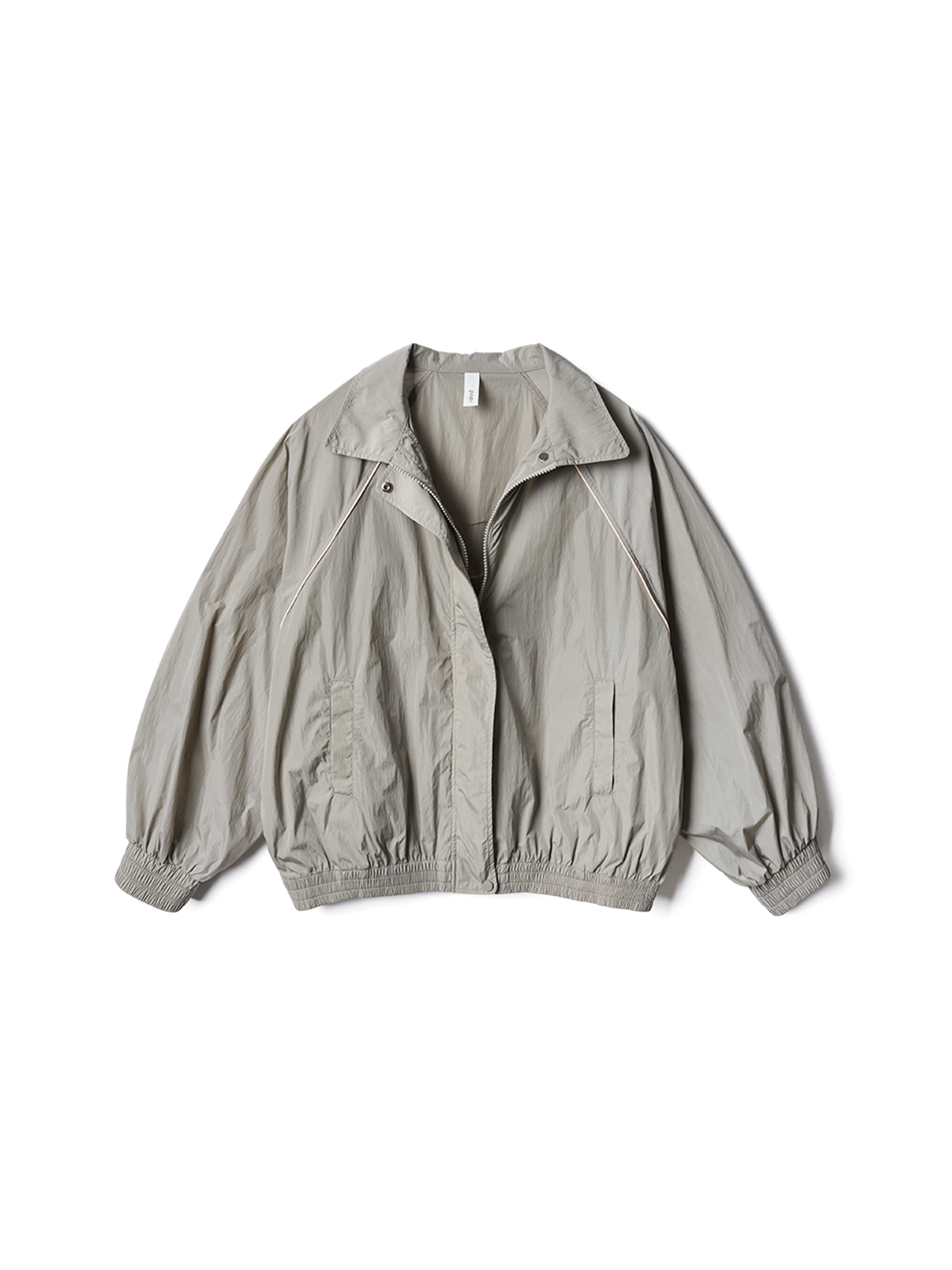 Poev Piping Nylon Blouson Jacket