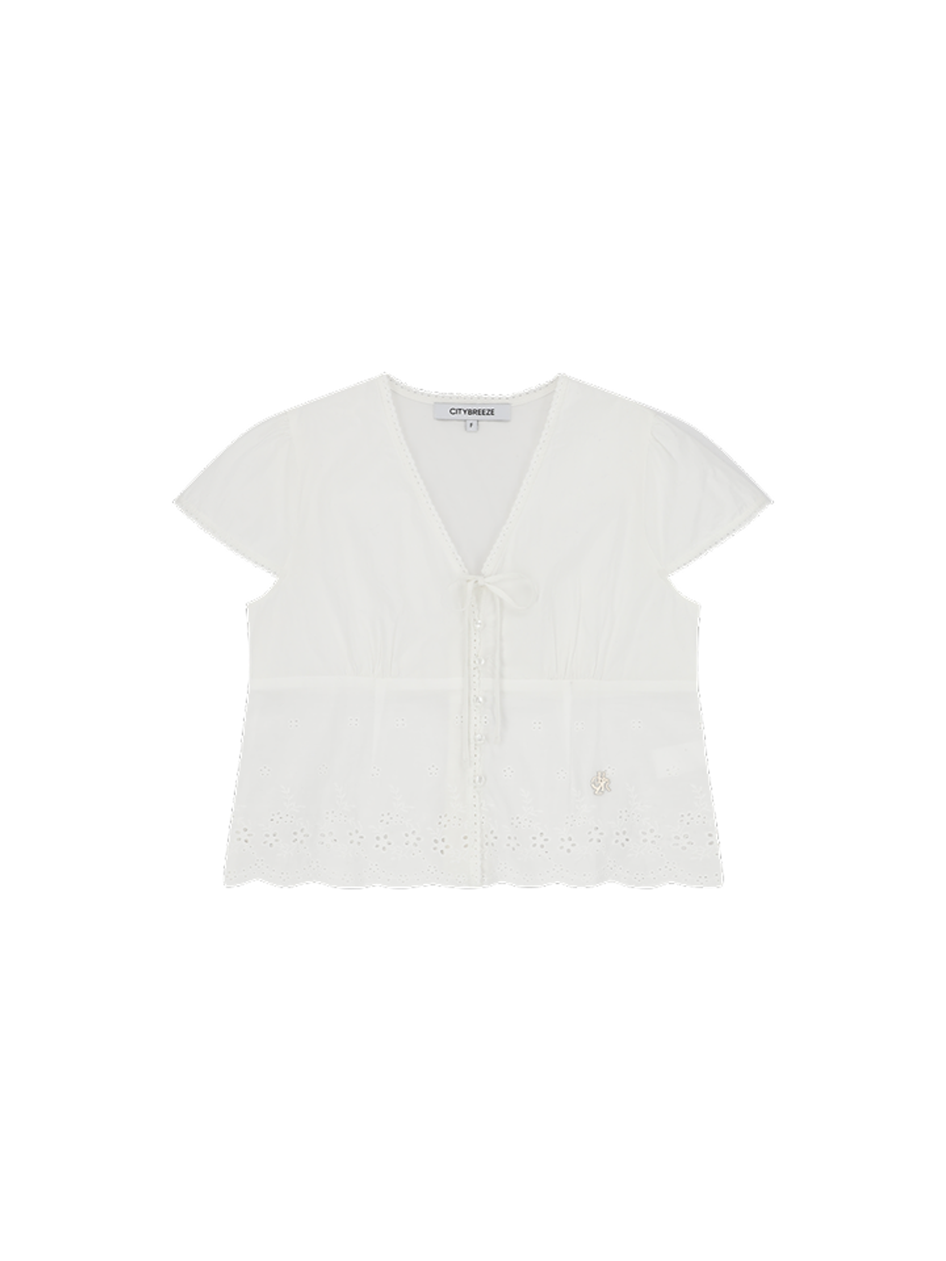 Citybreeze Кружевной топ-блуза