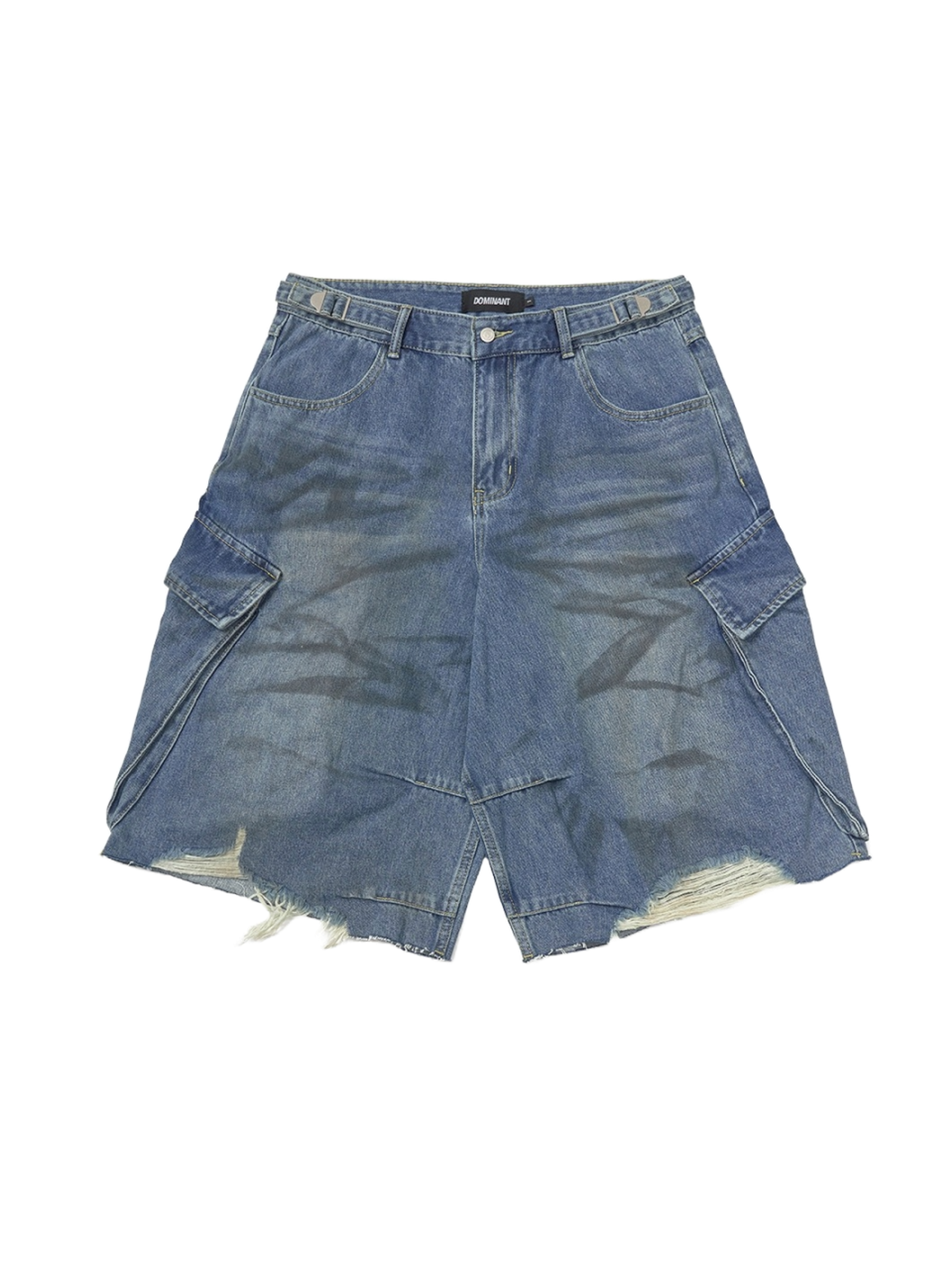 Dominant Dirty wide bermuda pants