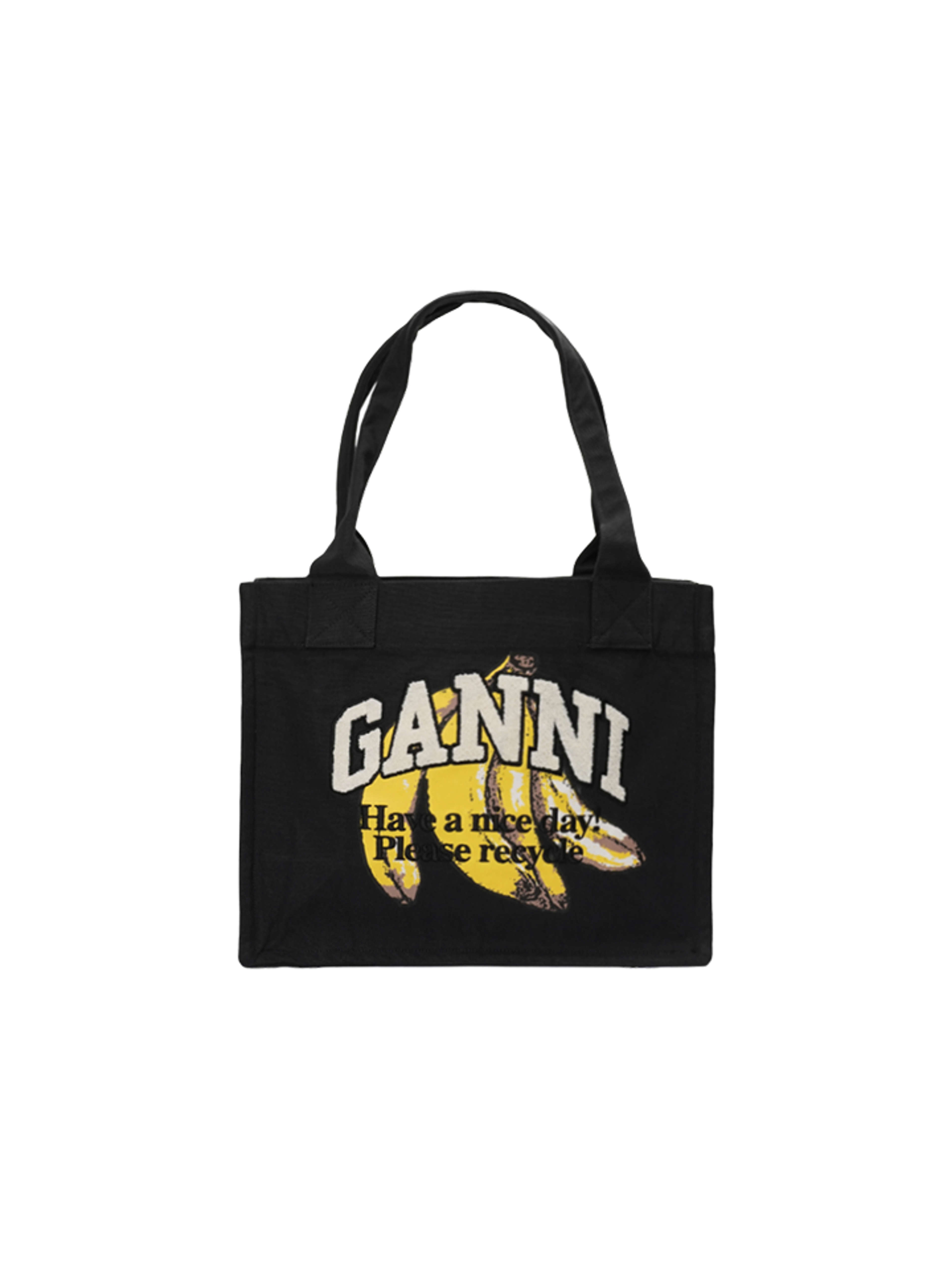 Ganni  Сумка Shopper Banana Print