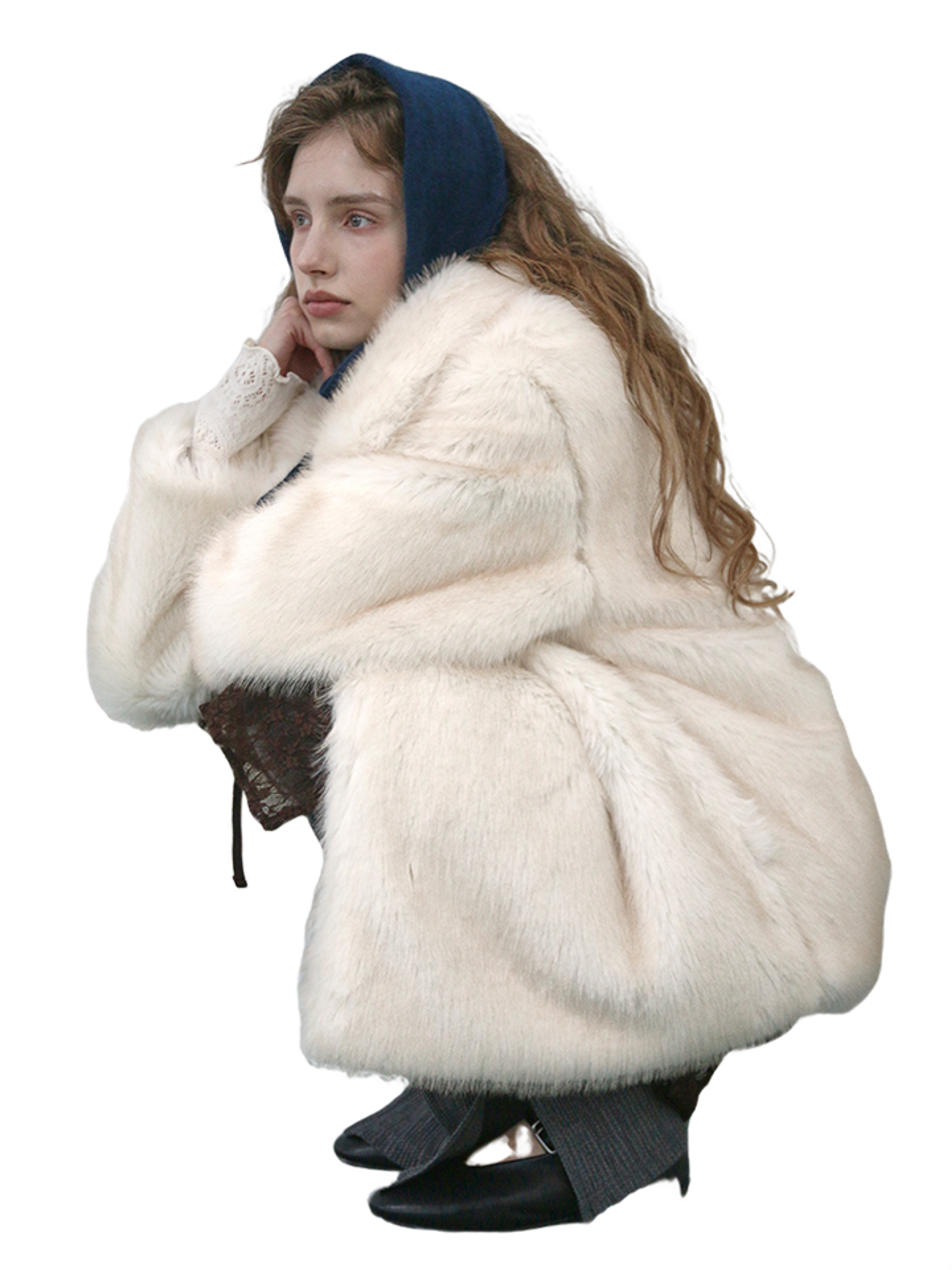 Poev Меховая куртка Vintage Two-tone