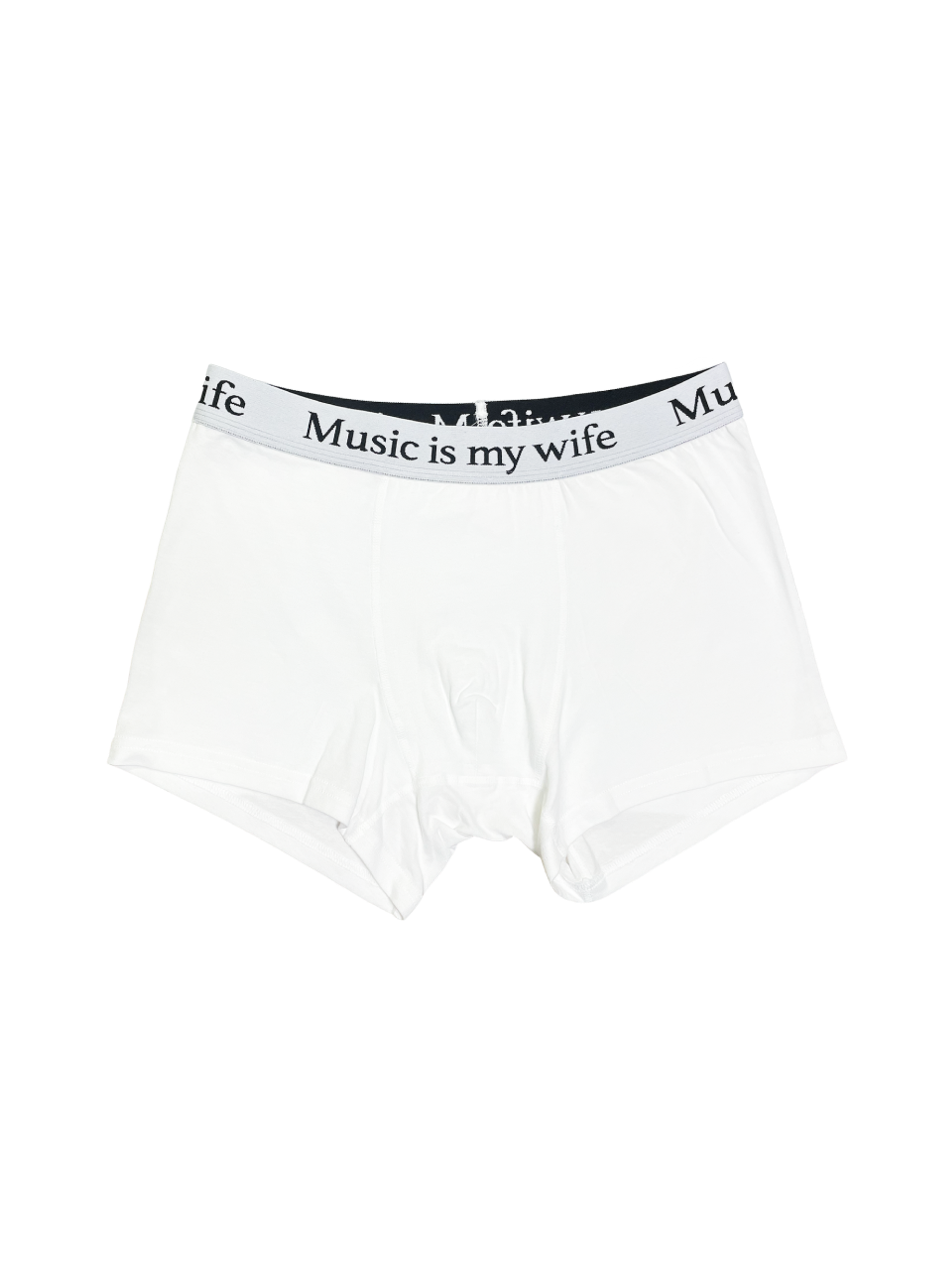 Mosquito Murderers Music is my wife UNDERWEAR Boxer Brief (White)