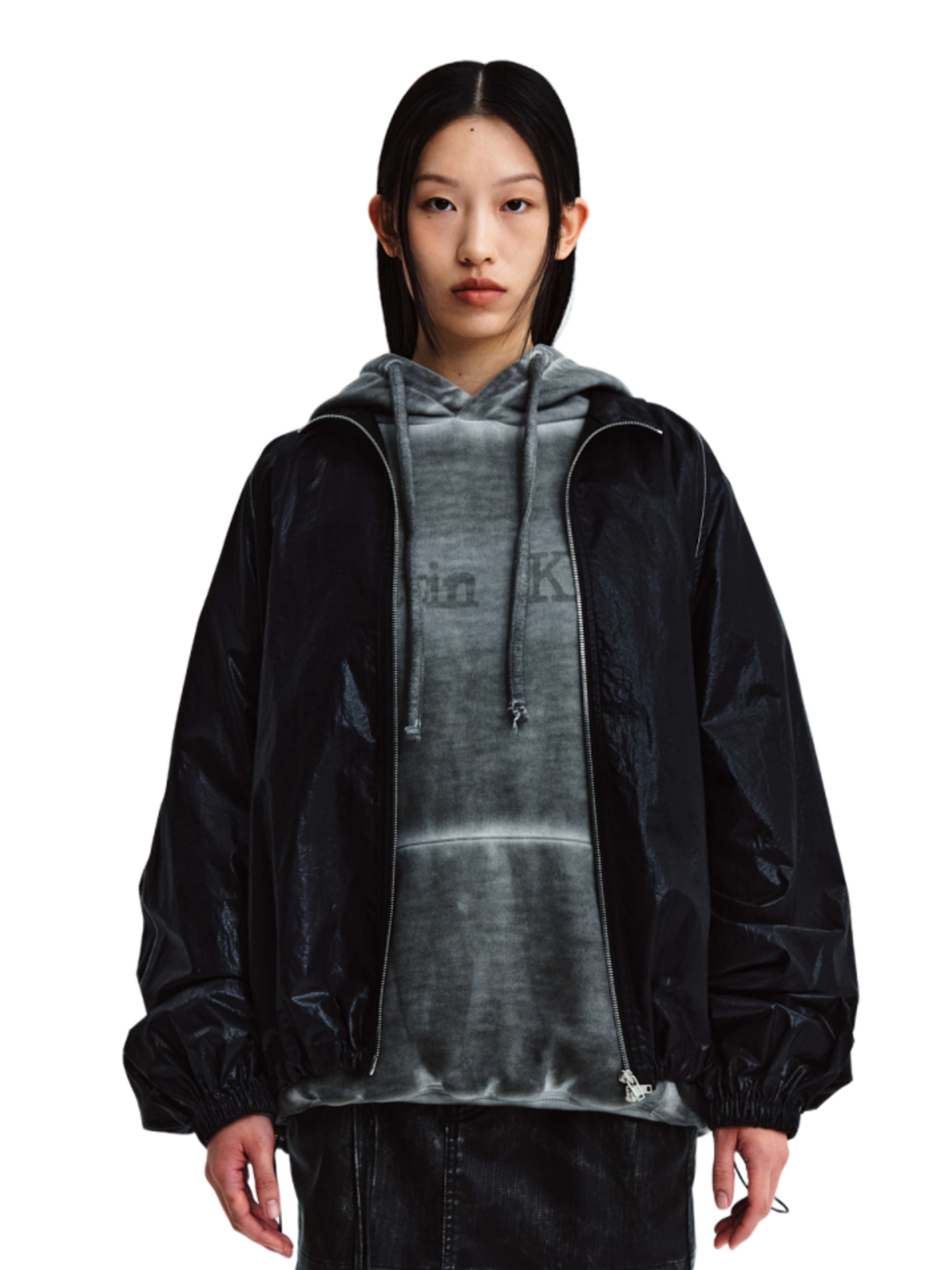 Matin Kim Куртка MATIN KIM LOGO BLACK