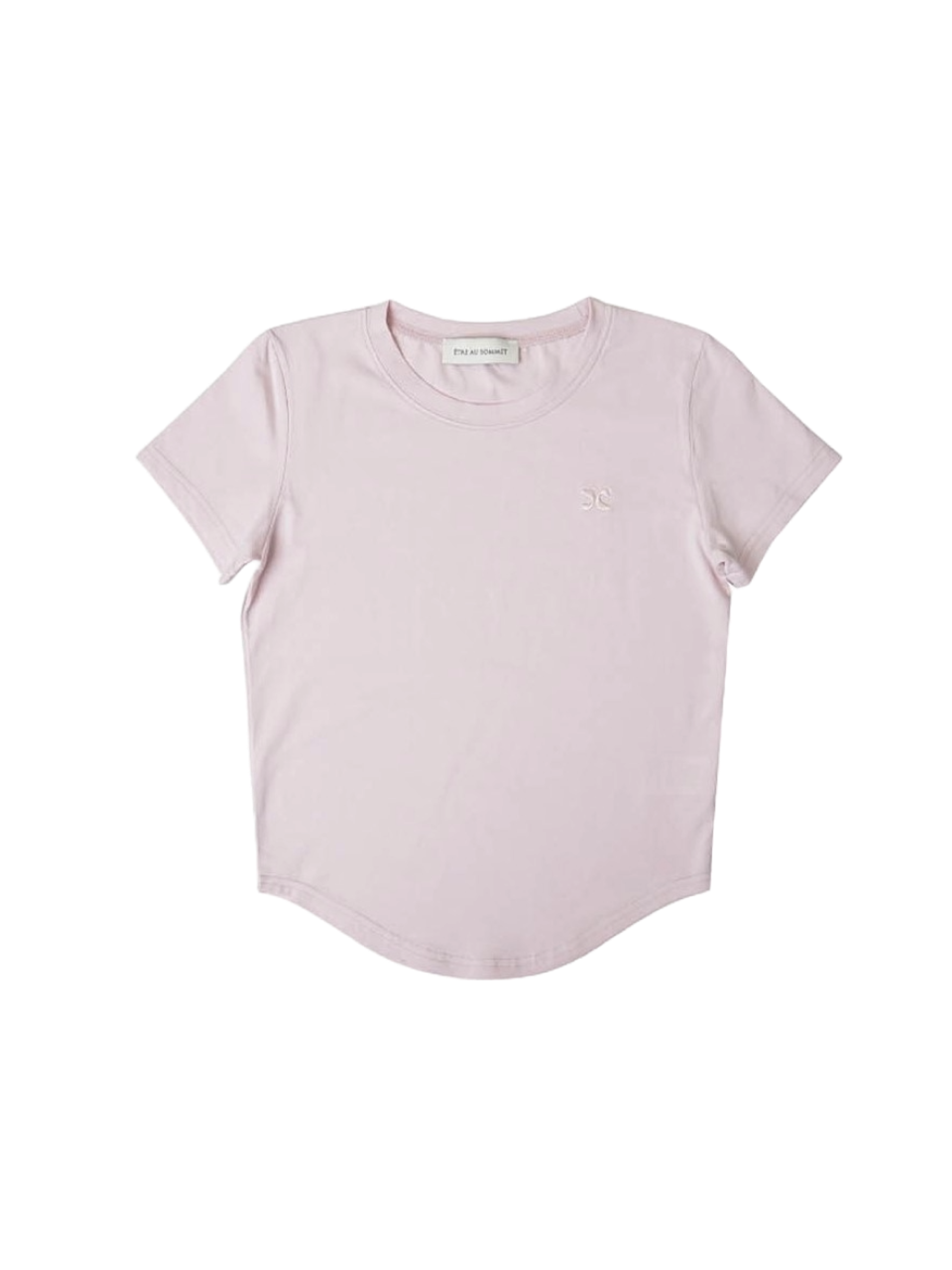 Etre Au Sommet Basic U-neck Short Sleeve