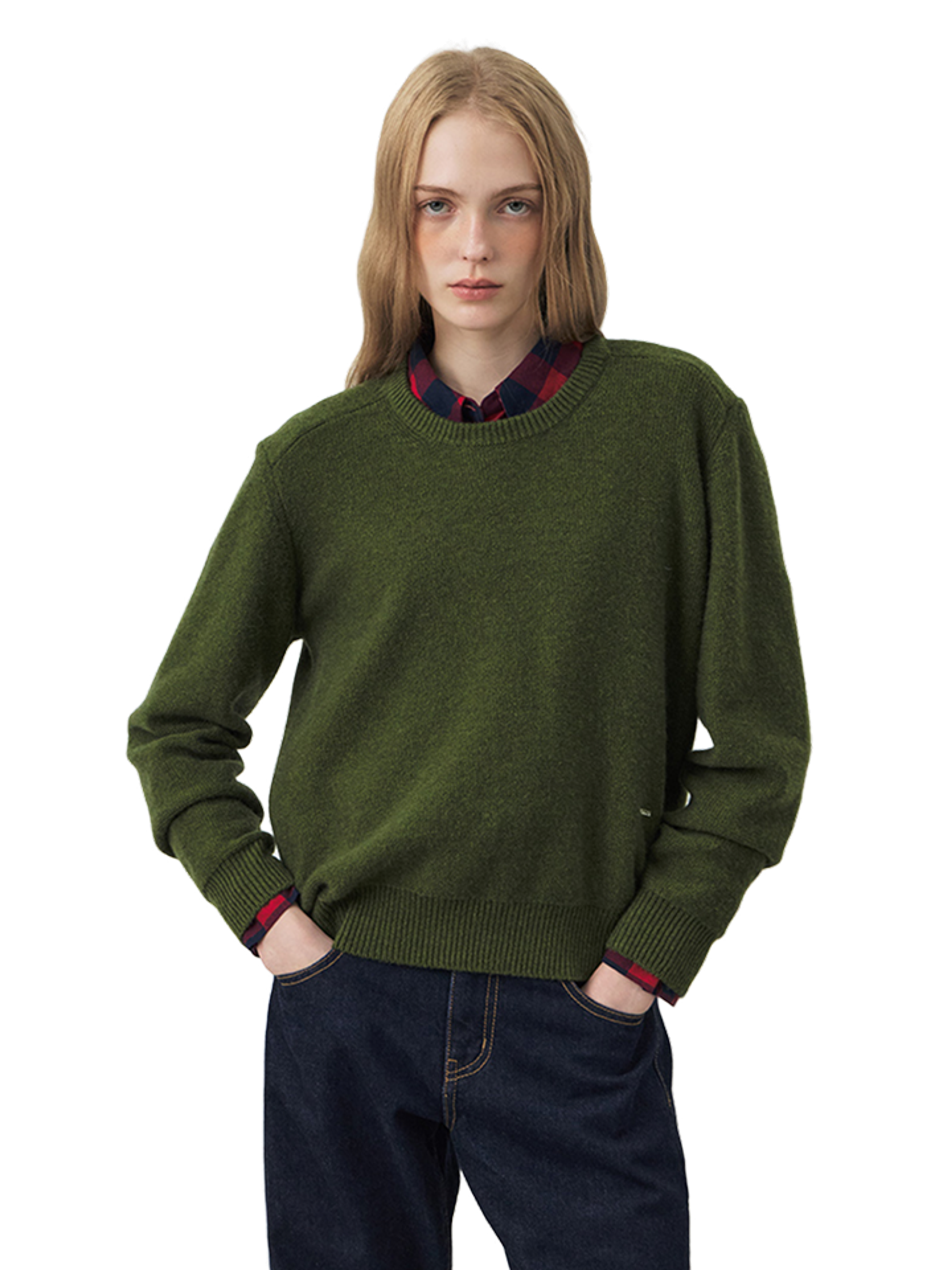 Citybreeze WOOL ESSENTIAL ROUND-NECK KNIT