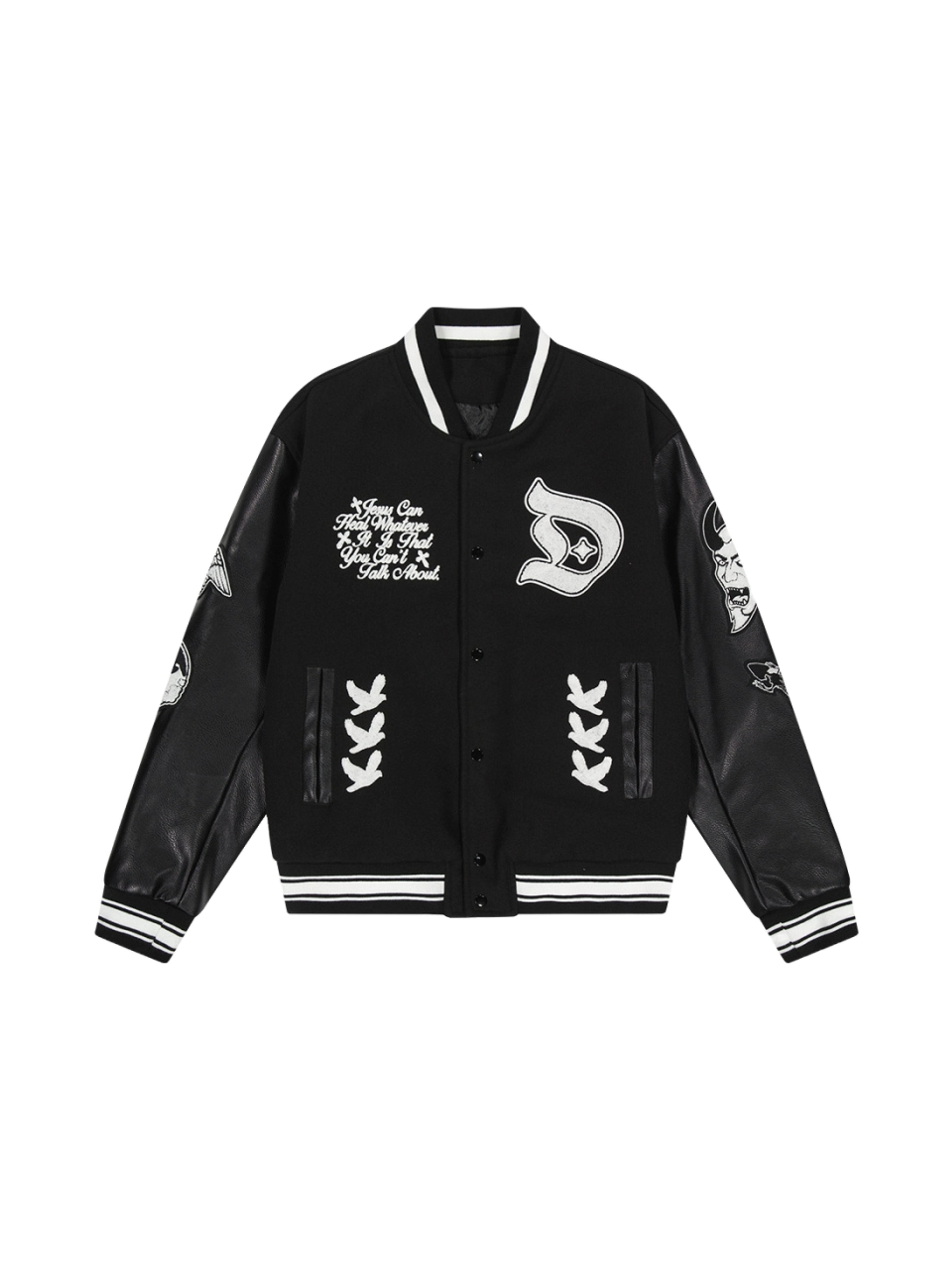 Dominant C.O.H.E Varsity Jacket Black