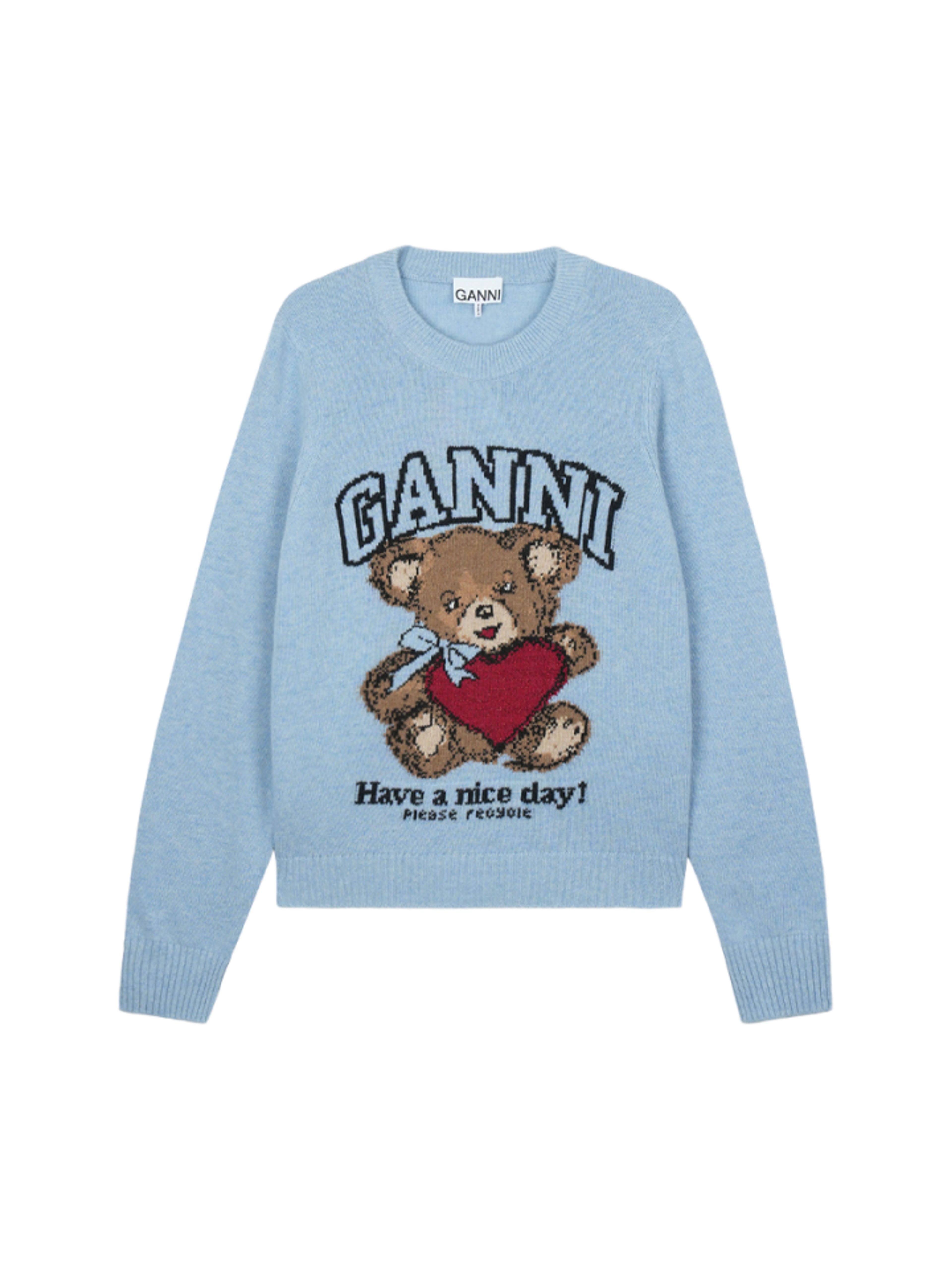 Ganni  Graphic Wool Sweater