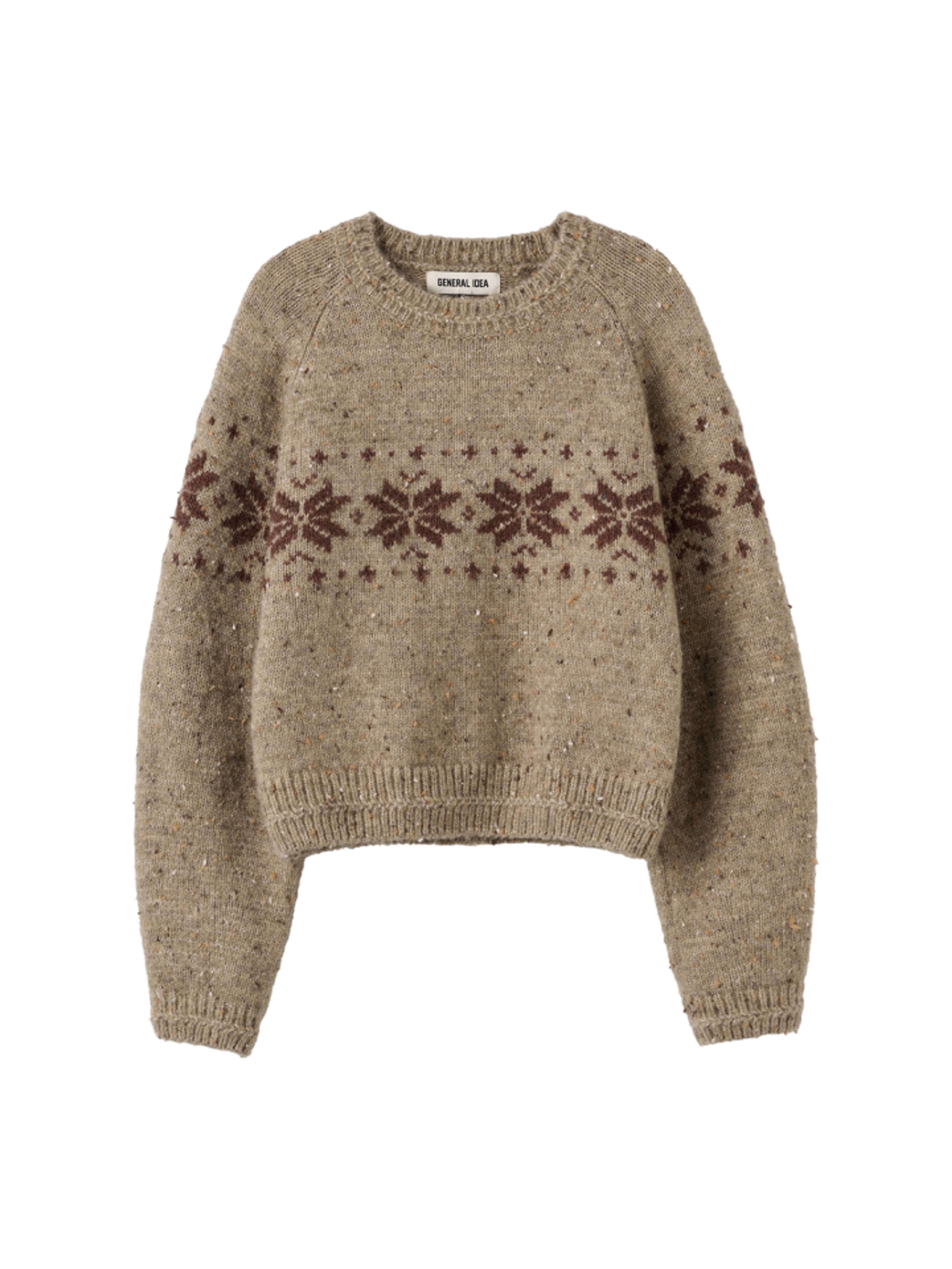 GENERAL IDEA dust snow knit pullover