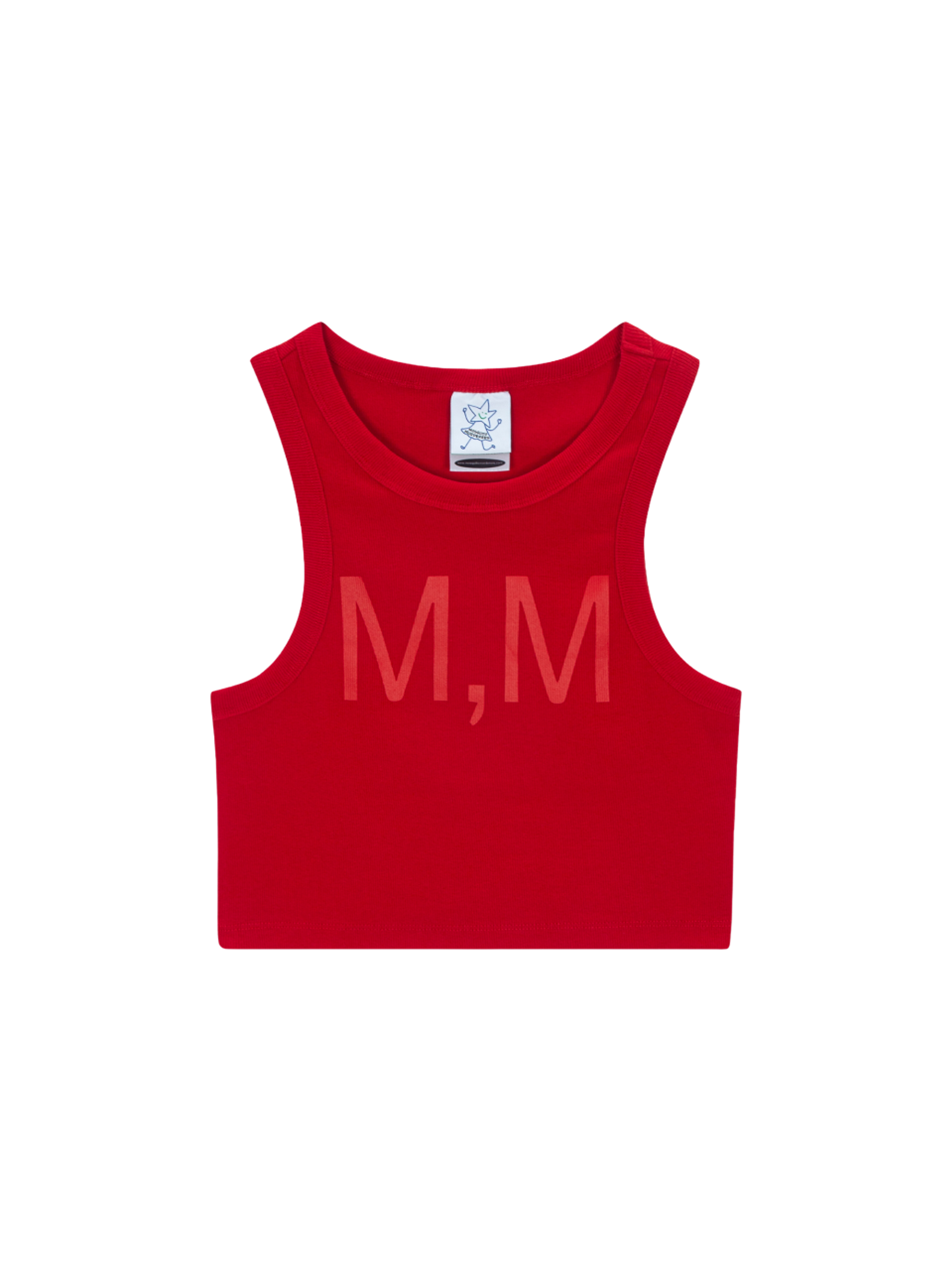 Mosquito Murderers M,M CROP SLEEVELESS (Red)
