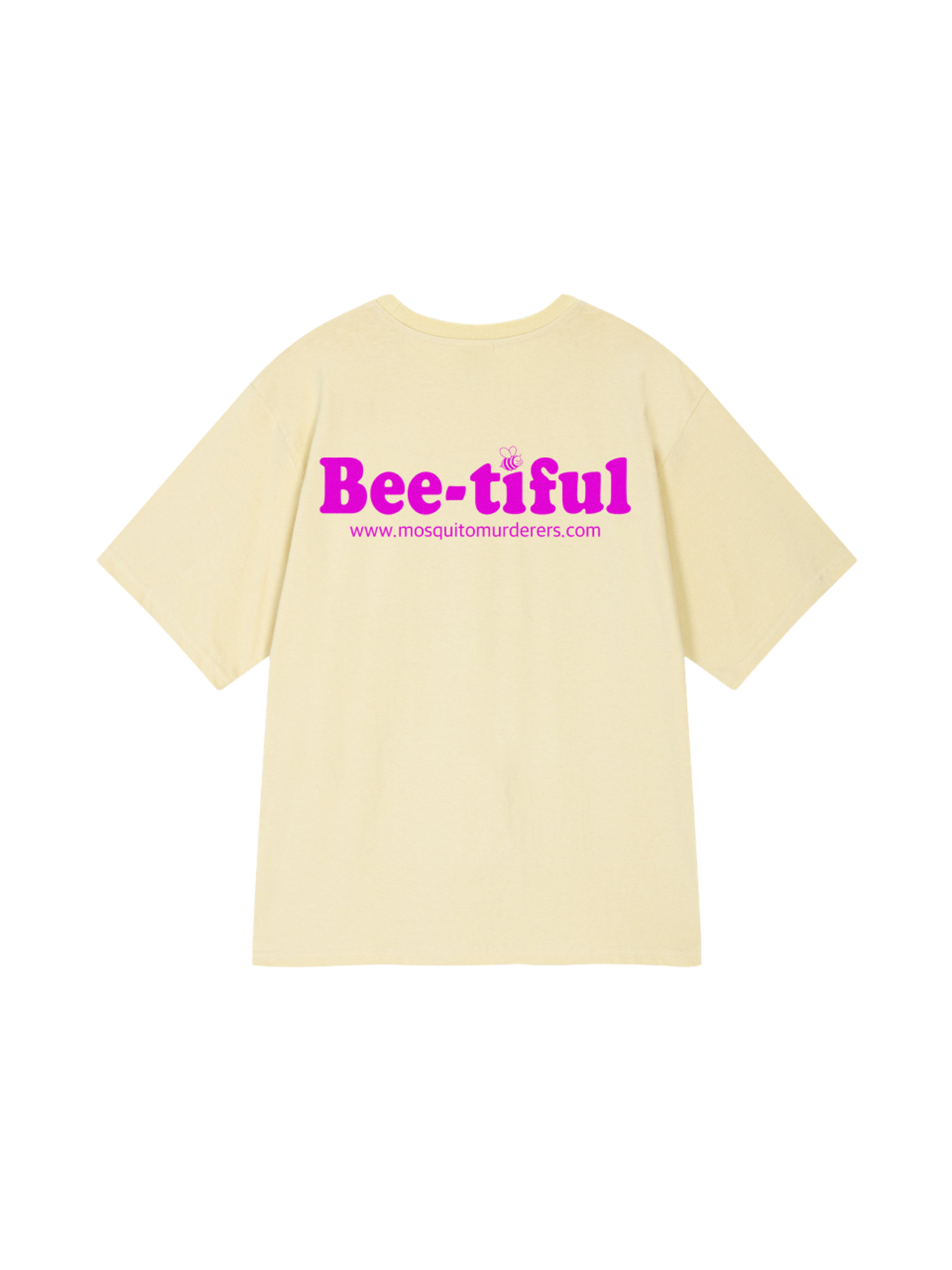 Mosquito Murderers BEE-tiful (Light yellow)