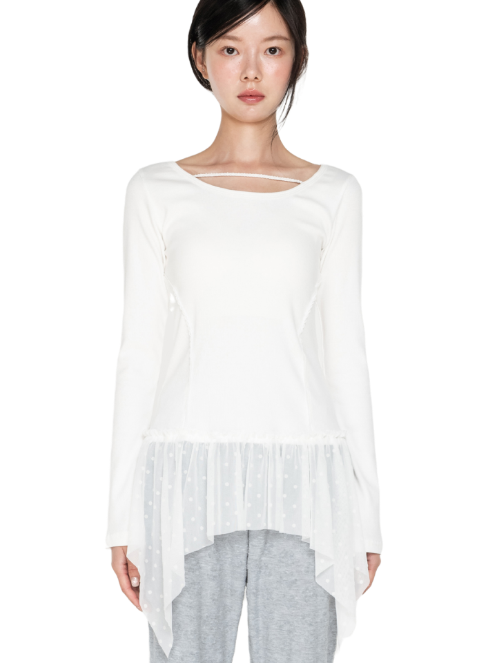 Dot Layered Long Sleeve