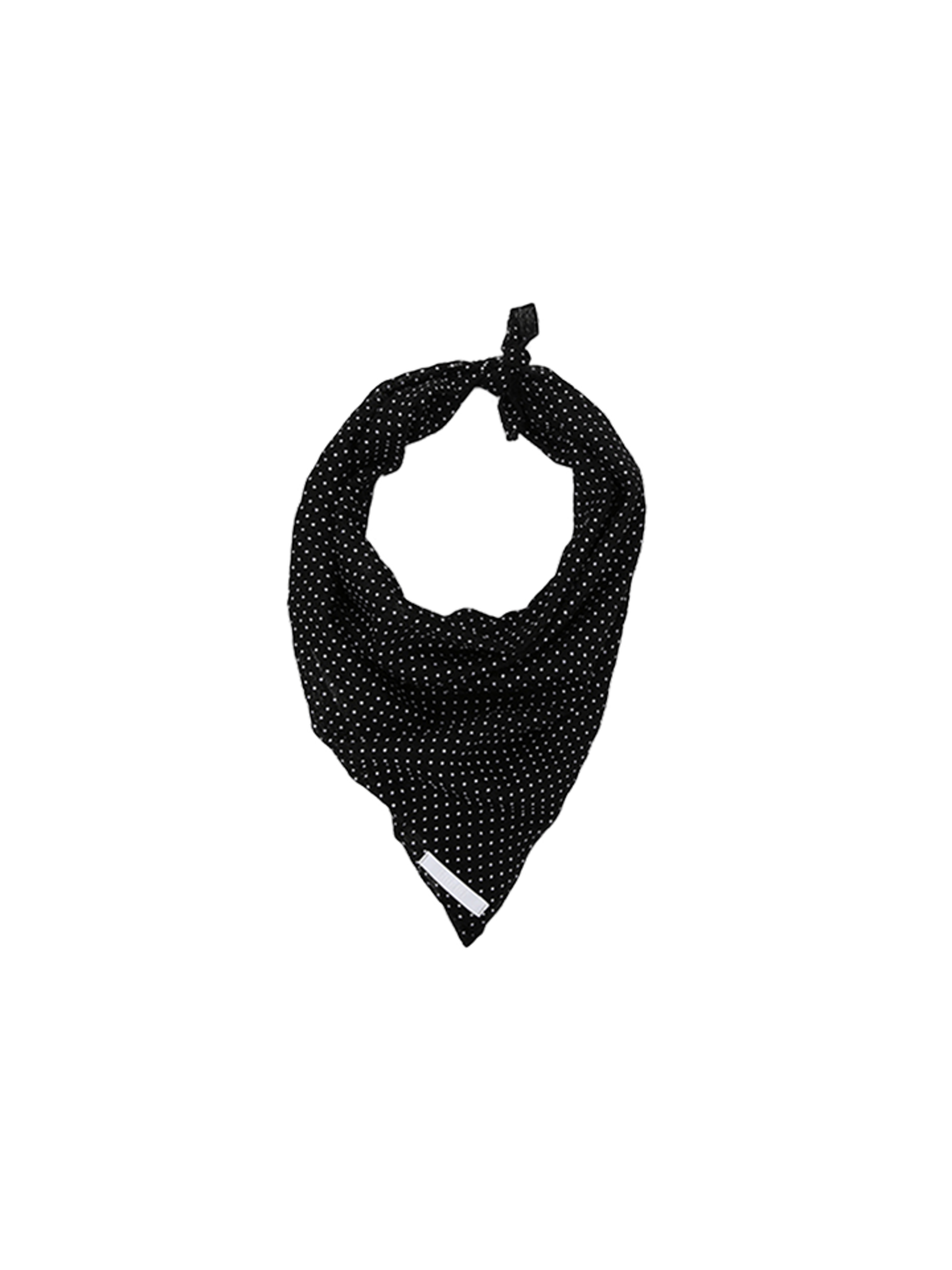 UNDERCONTROL Studio BANDANA SCARF / DOT / BLACK