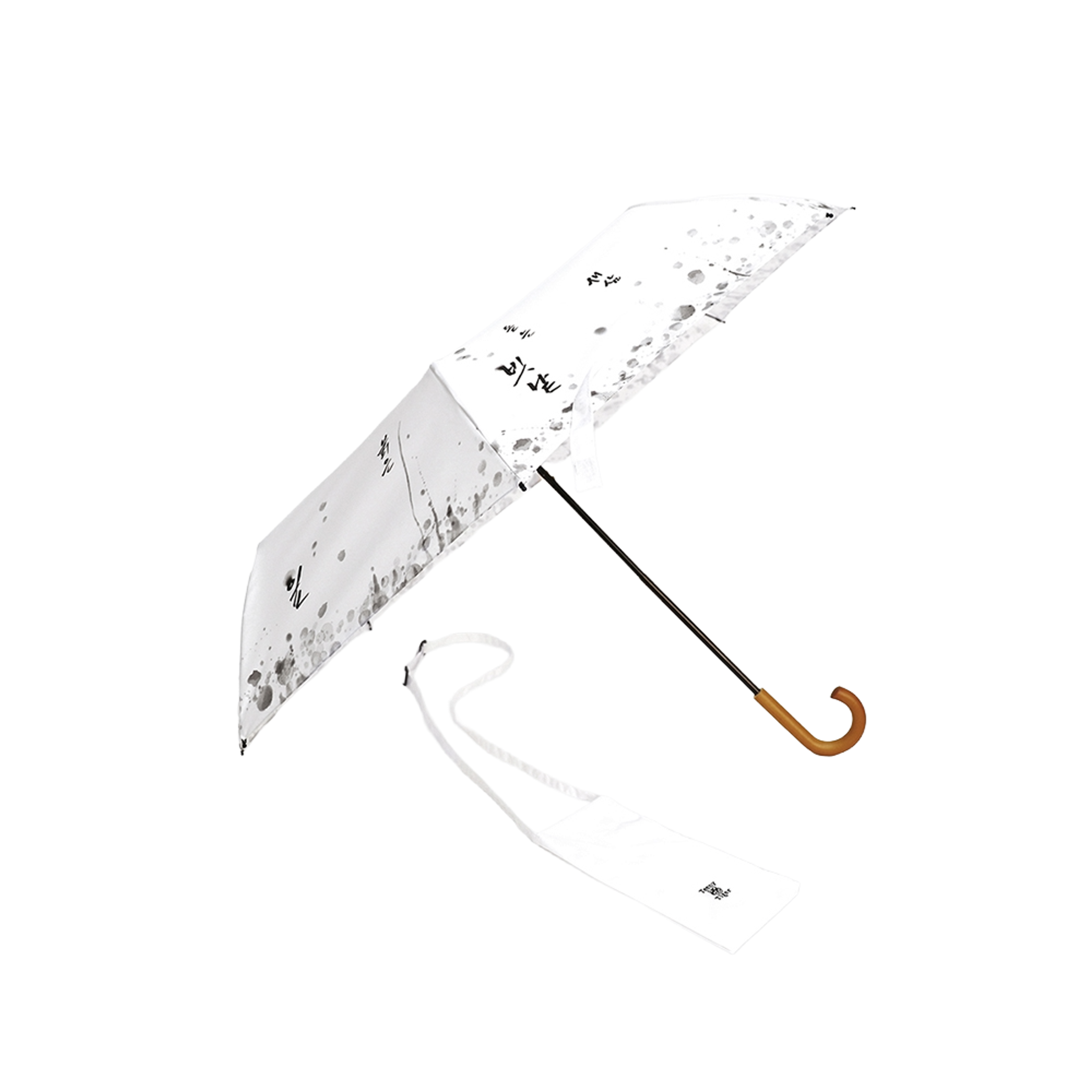Teeny Tiger Rain Umbrella White