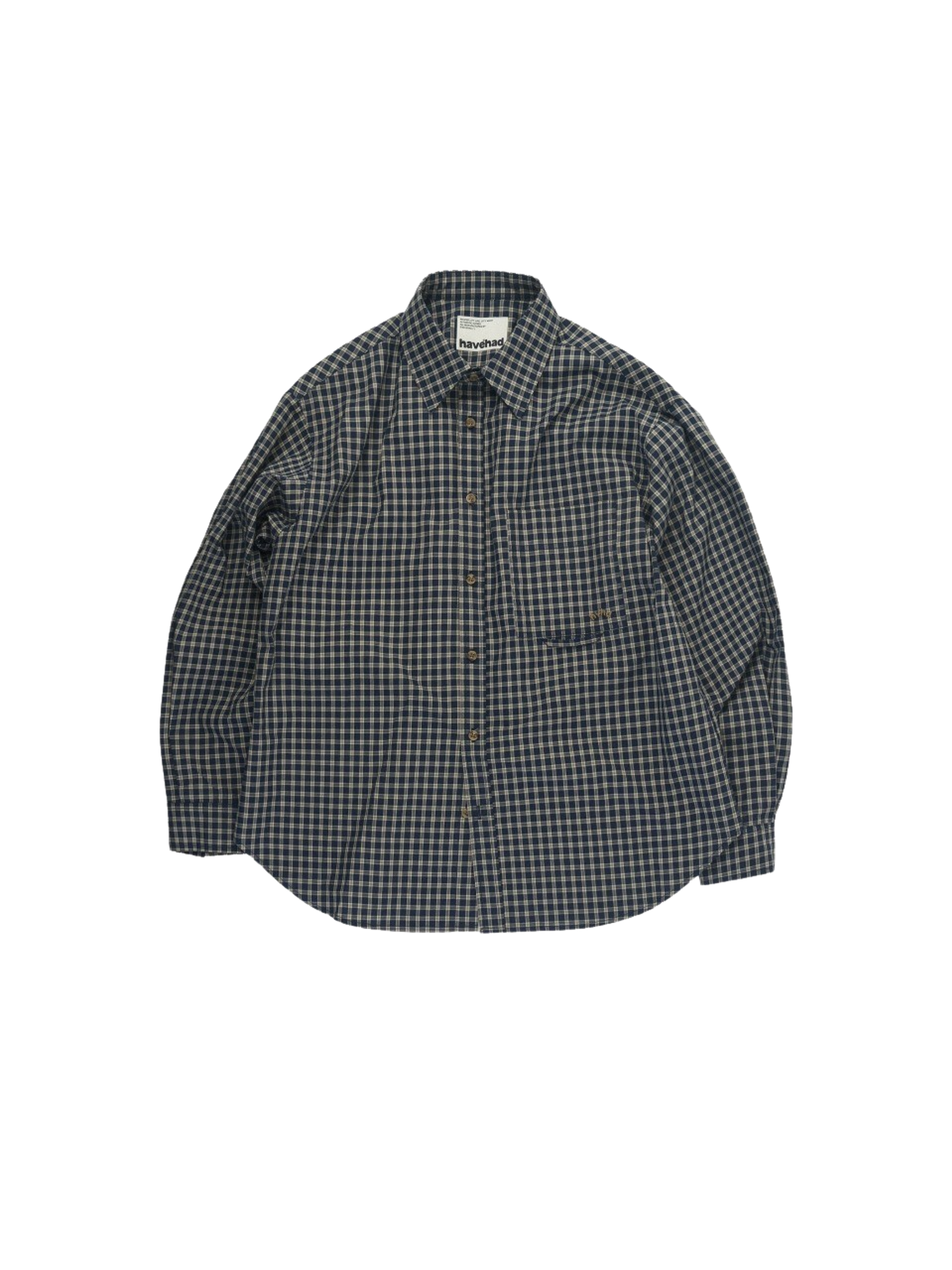 Have Had hvhd Logo Classic Check Shirt