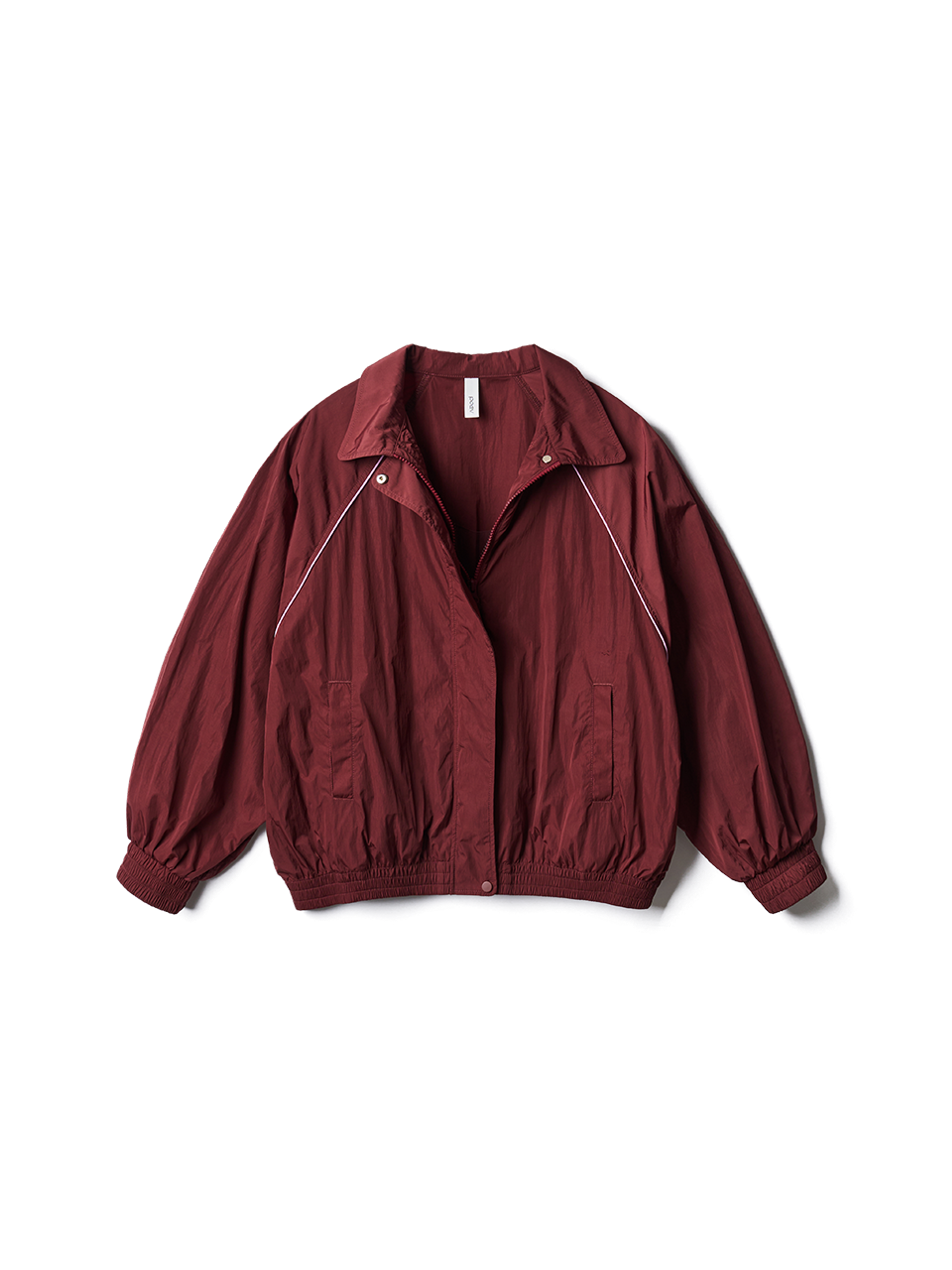 Poev Piping Nylon Blouson Jacket