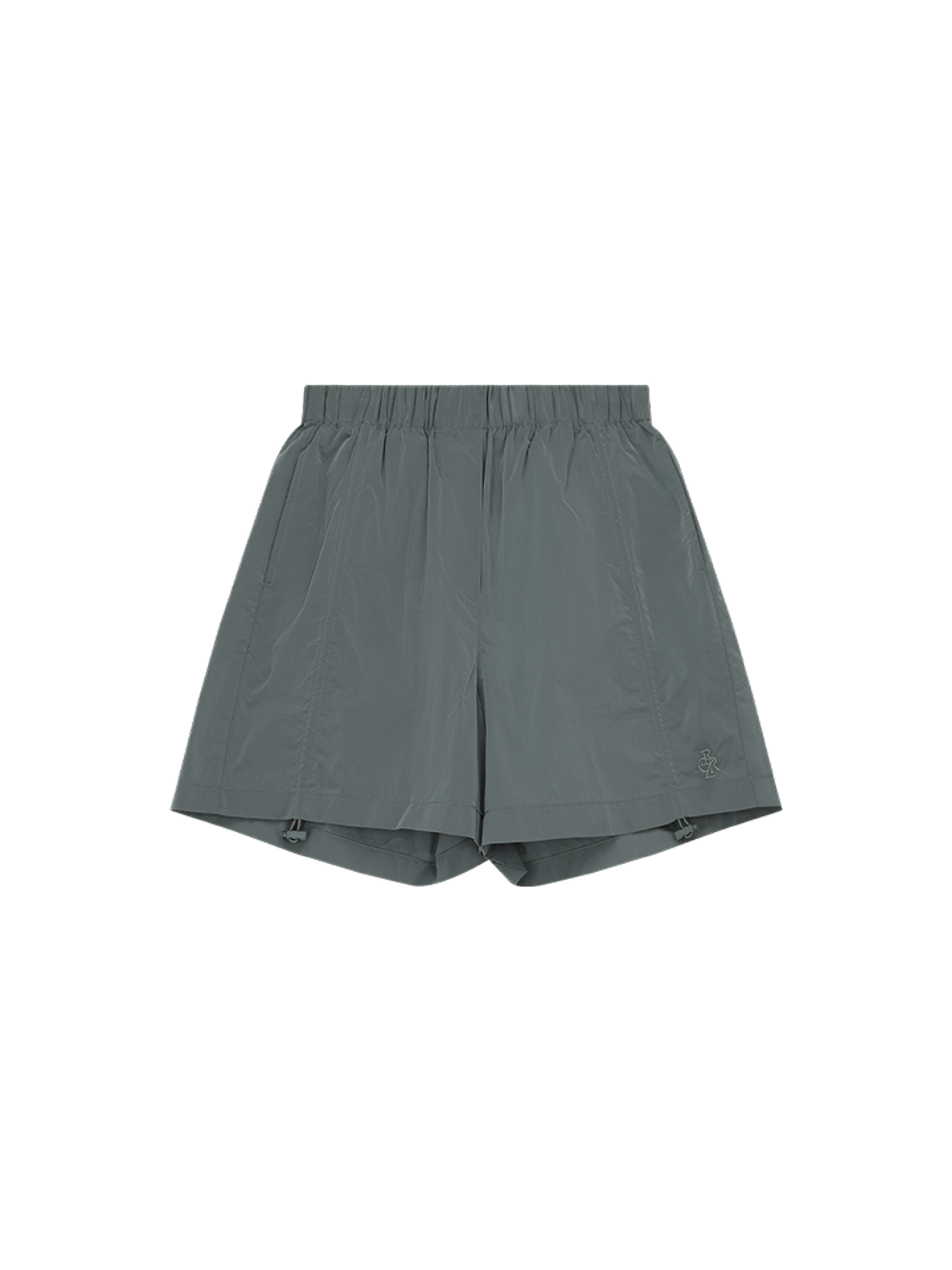 CITYBREEZE SHIRRING NYLON SHORTS