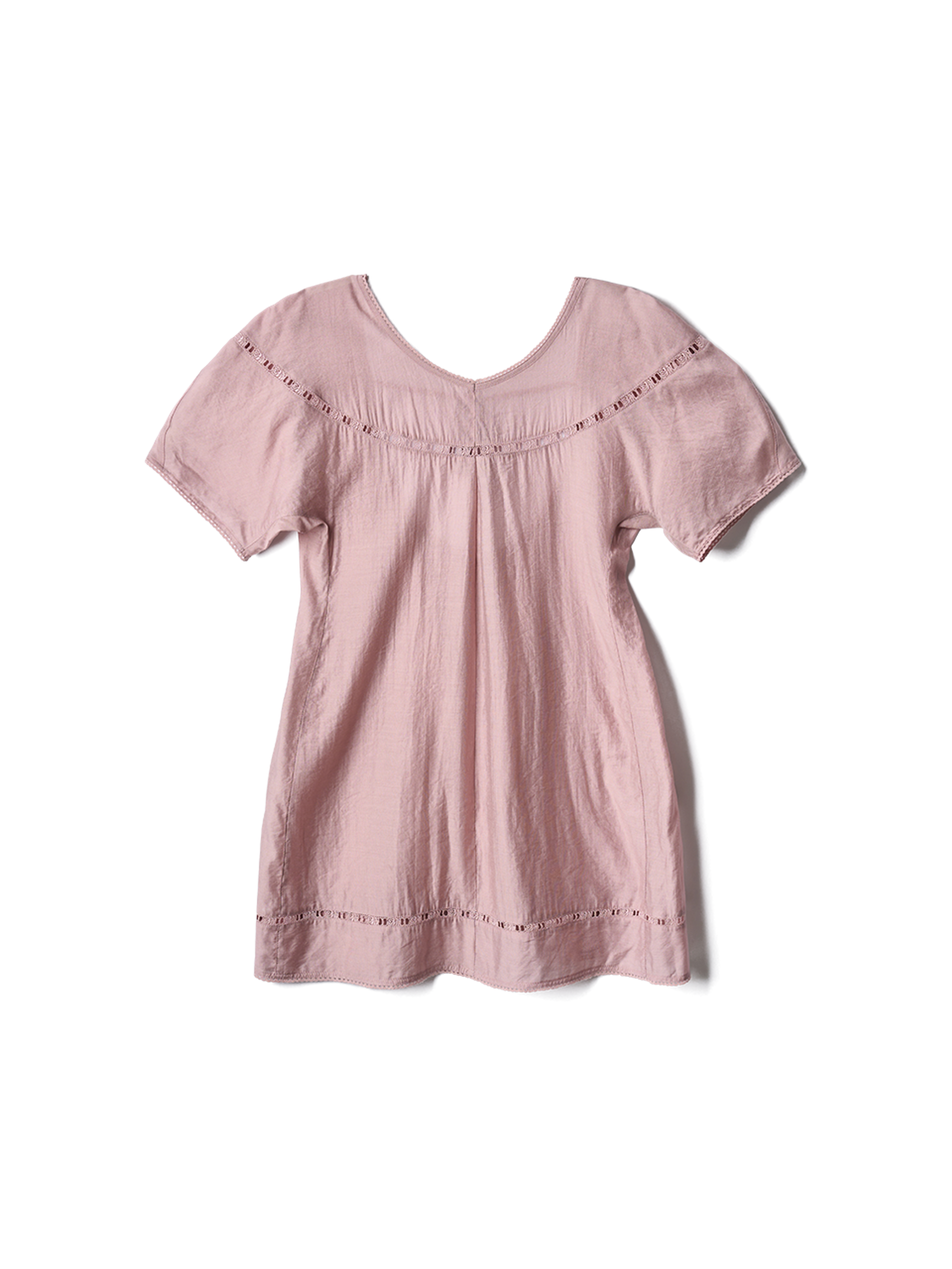 Poev Balloon Sleeve Lace Dress