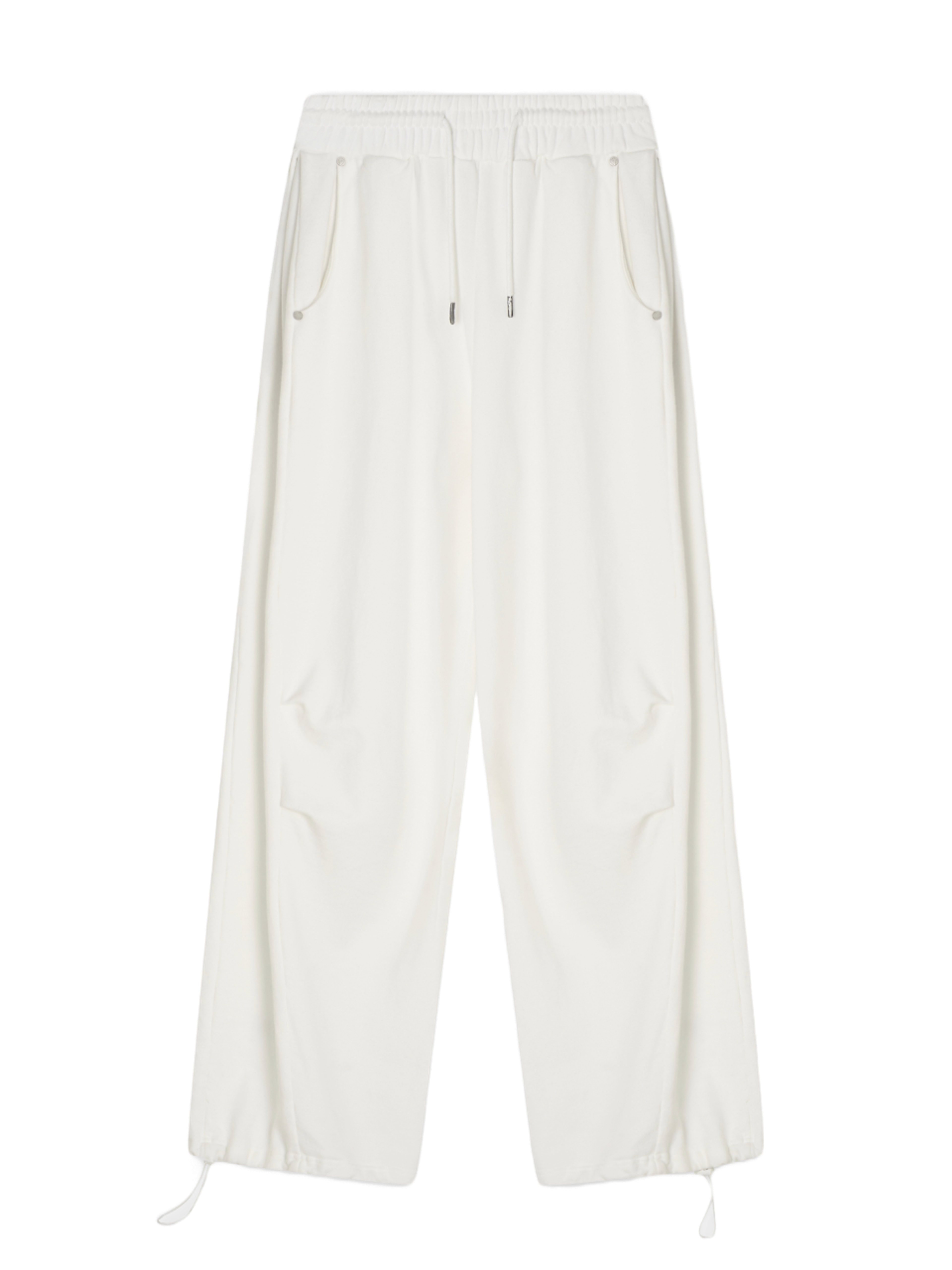 Etre Au Sommet Soft Heavy Washing Line Wide Pants